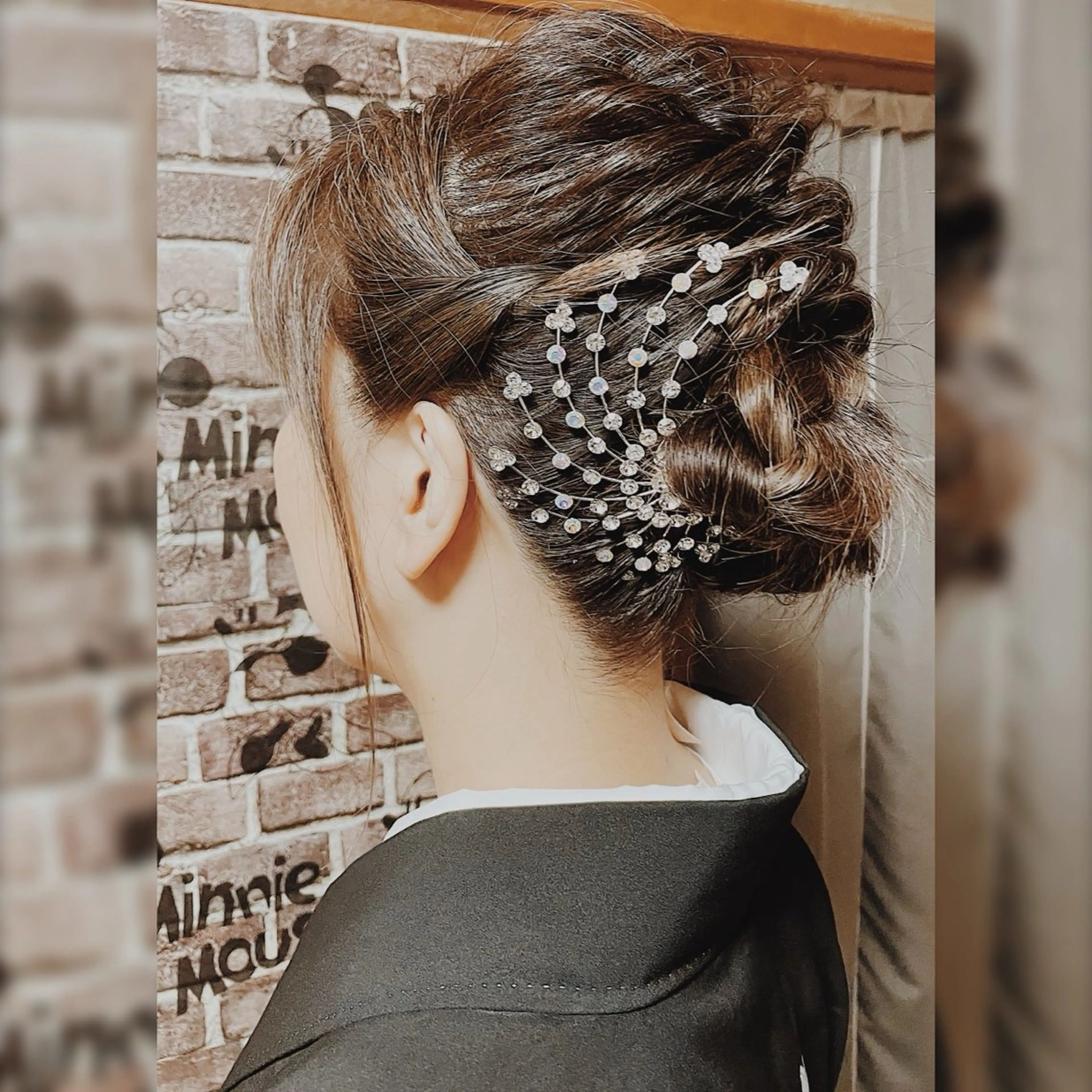 ヘアアレンジ 着物ヘア 米田 優唯のヘアスタイル