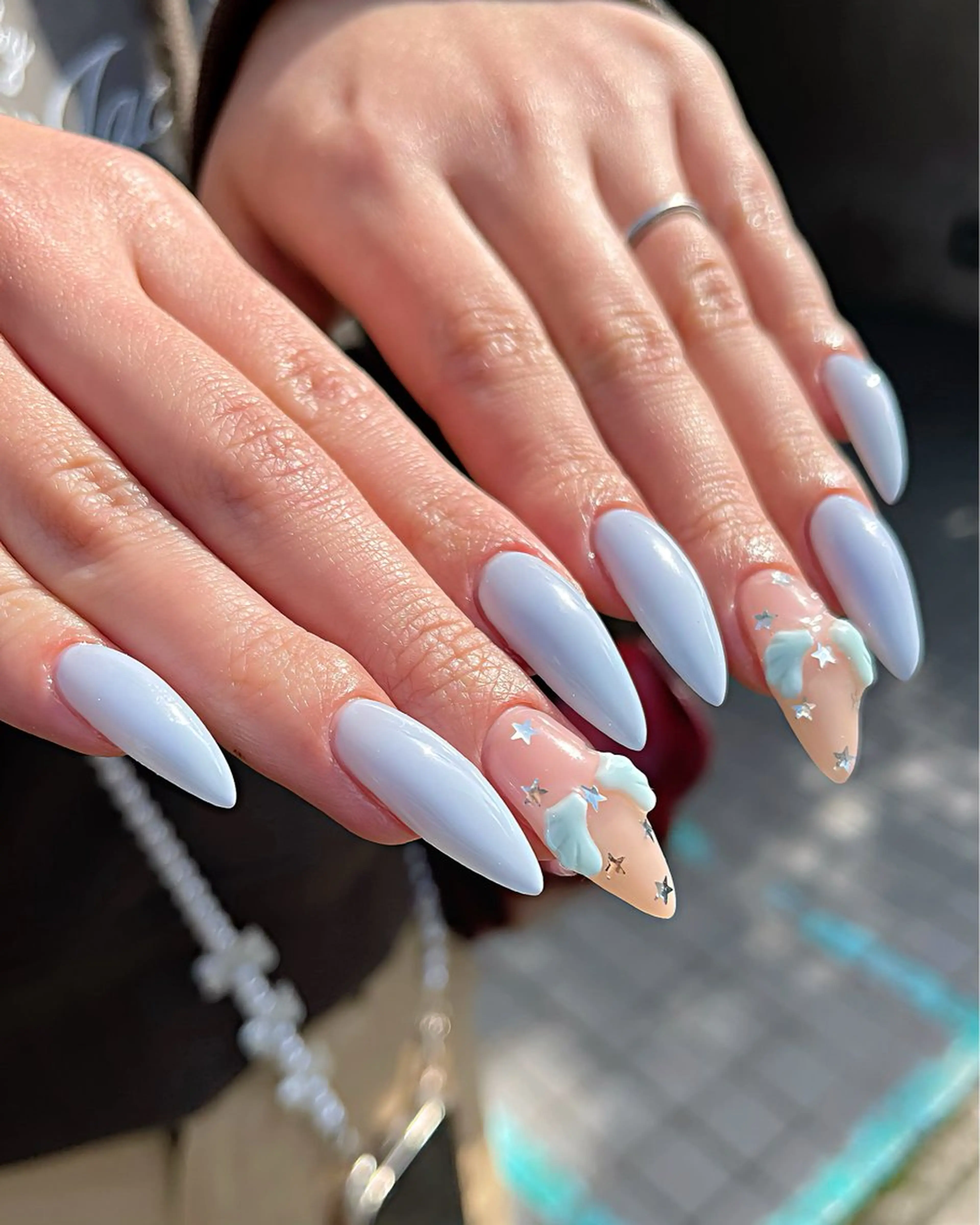 ネイル 韓国ネイル マグネットネイル オフィスネイル 春ネイル ワンホンネイル ハンドネイル 🫧OPELIA NAIL渋谷🫧のネイルデザイン