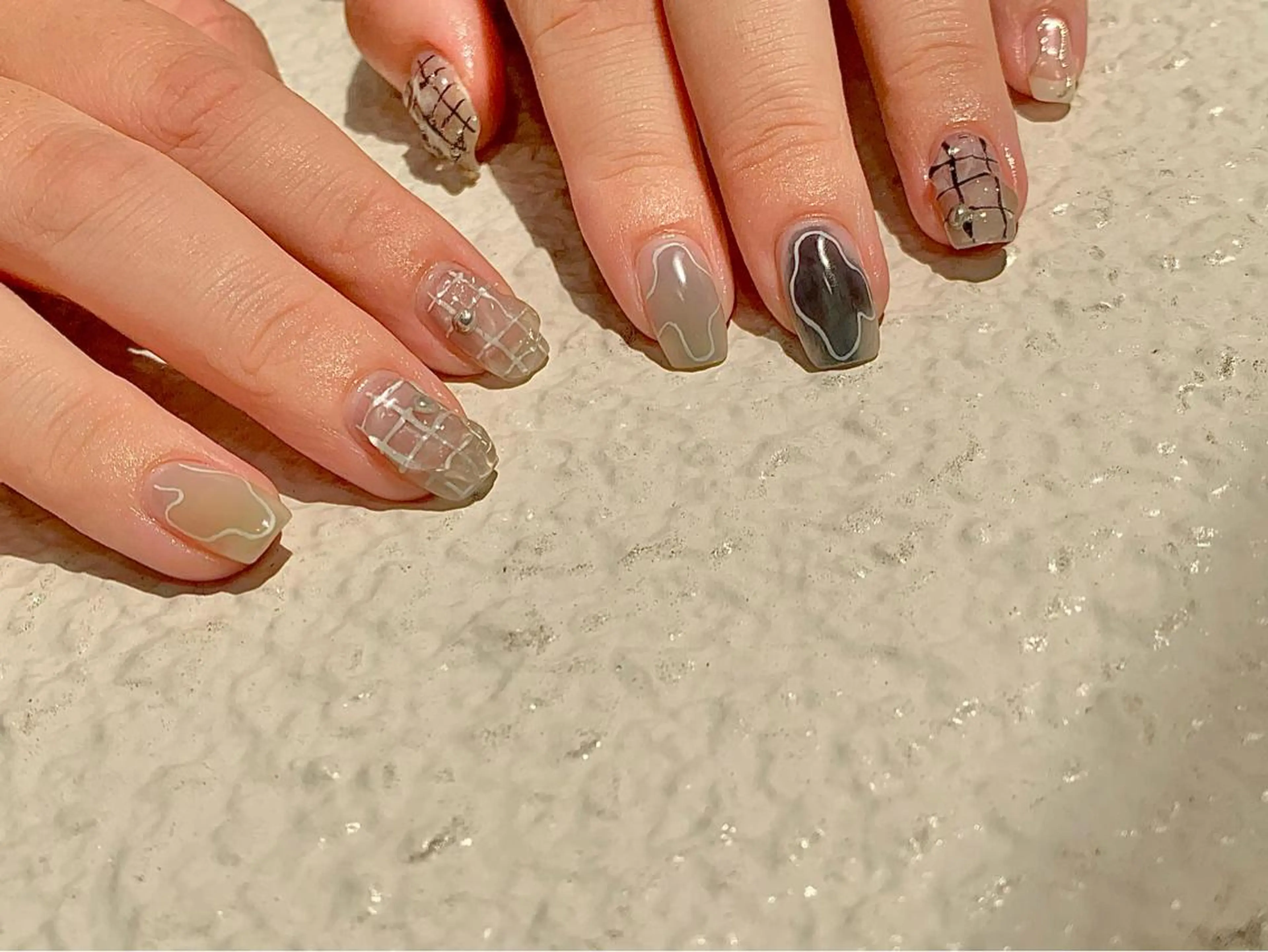 ネイル ハンドネイル フットネイル Nailsalon Fave/Rinaのネイルデザイン