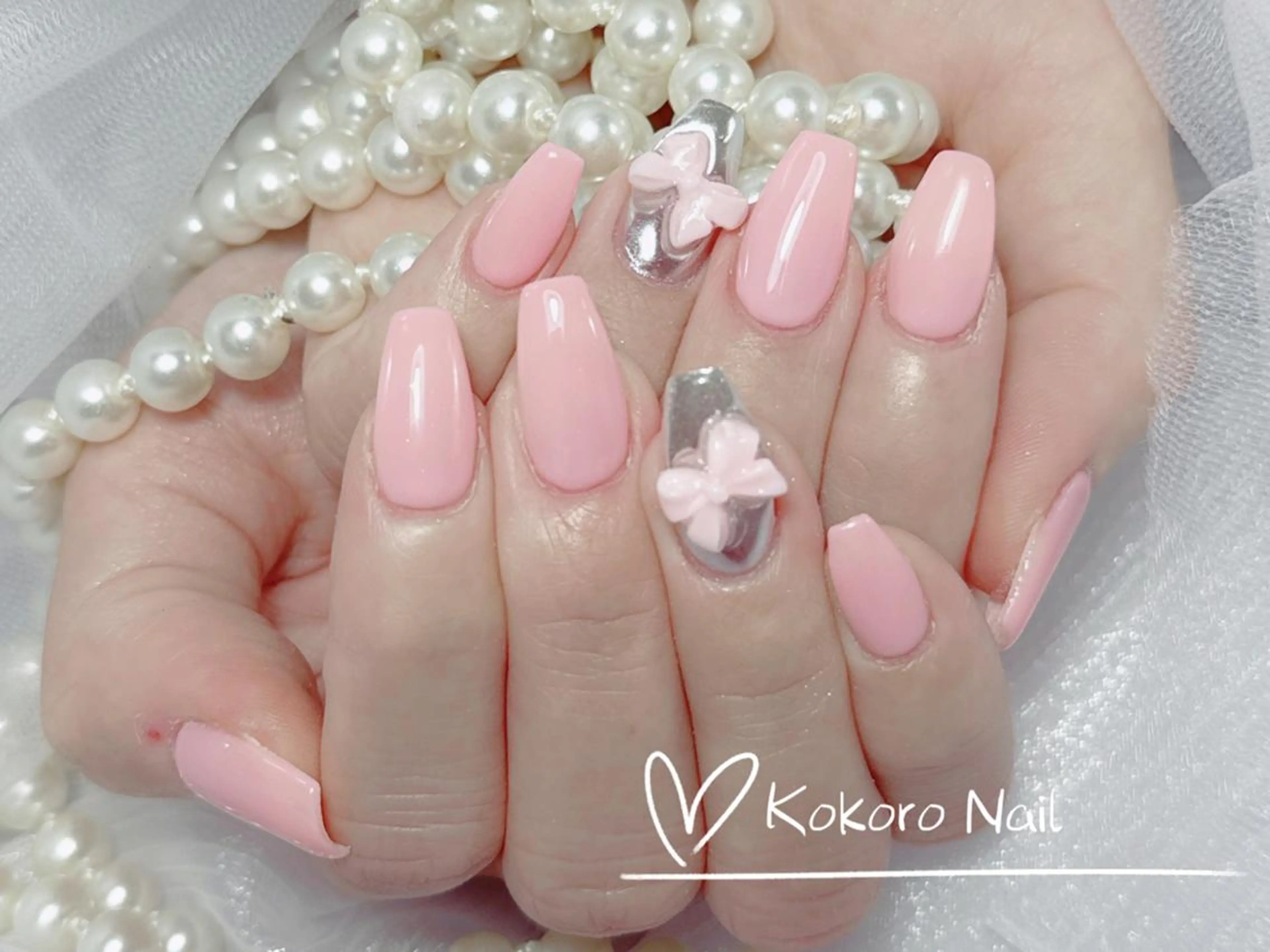ネイル ハンドネイル 💗KOKORO NAIL💗のネイルデザイン