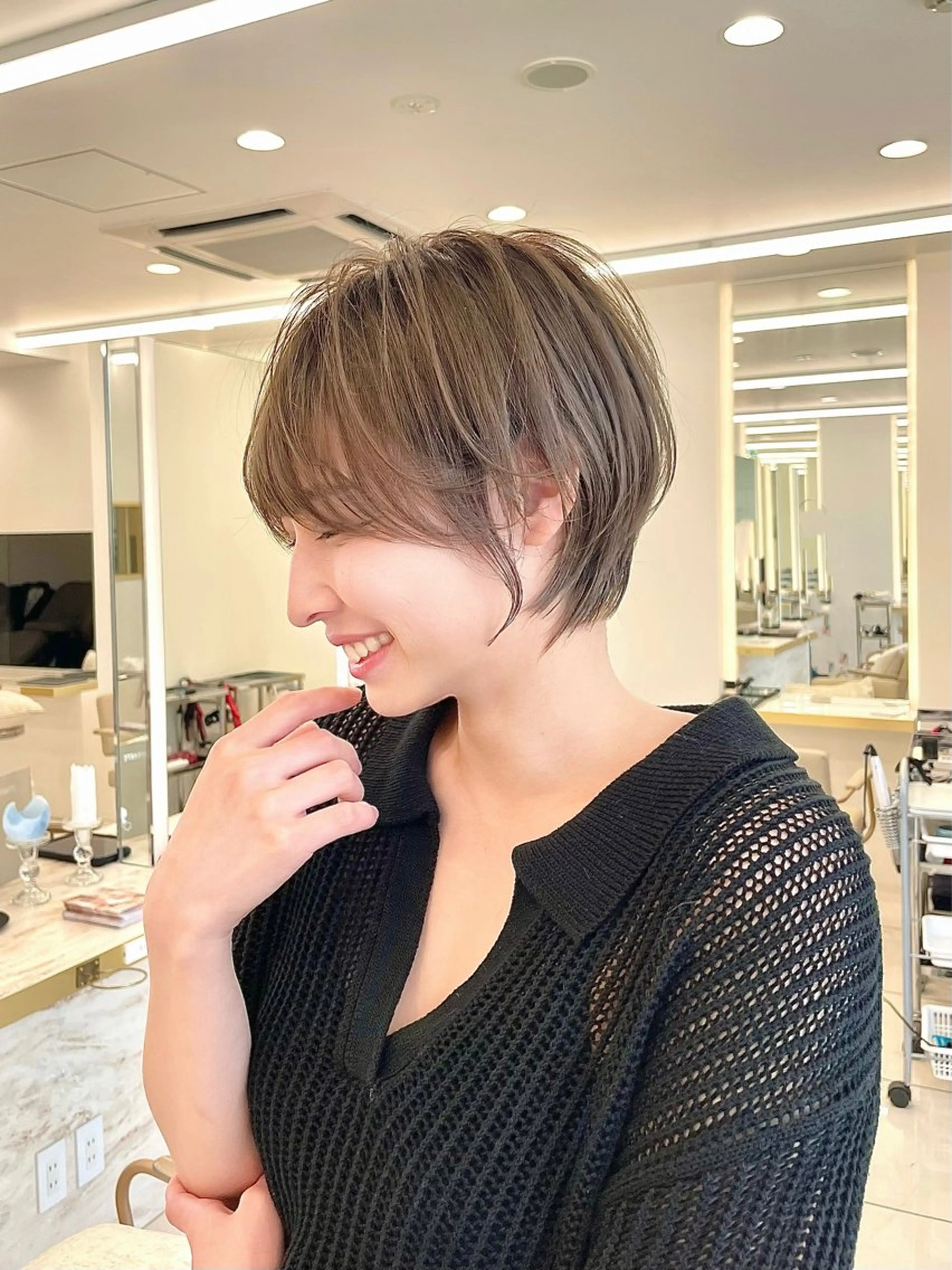 ショート ショート/似合わせ/ 透明感カラー古市唯人のヘアスタイル