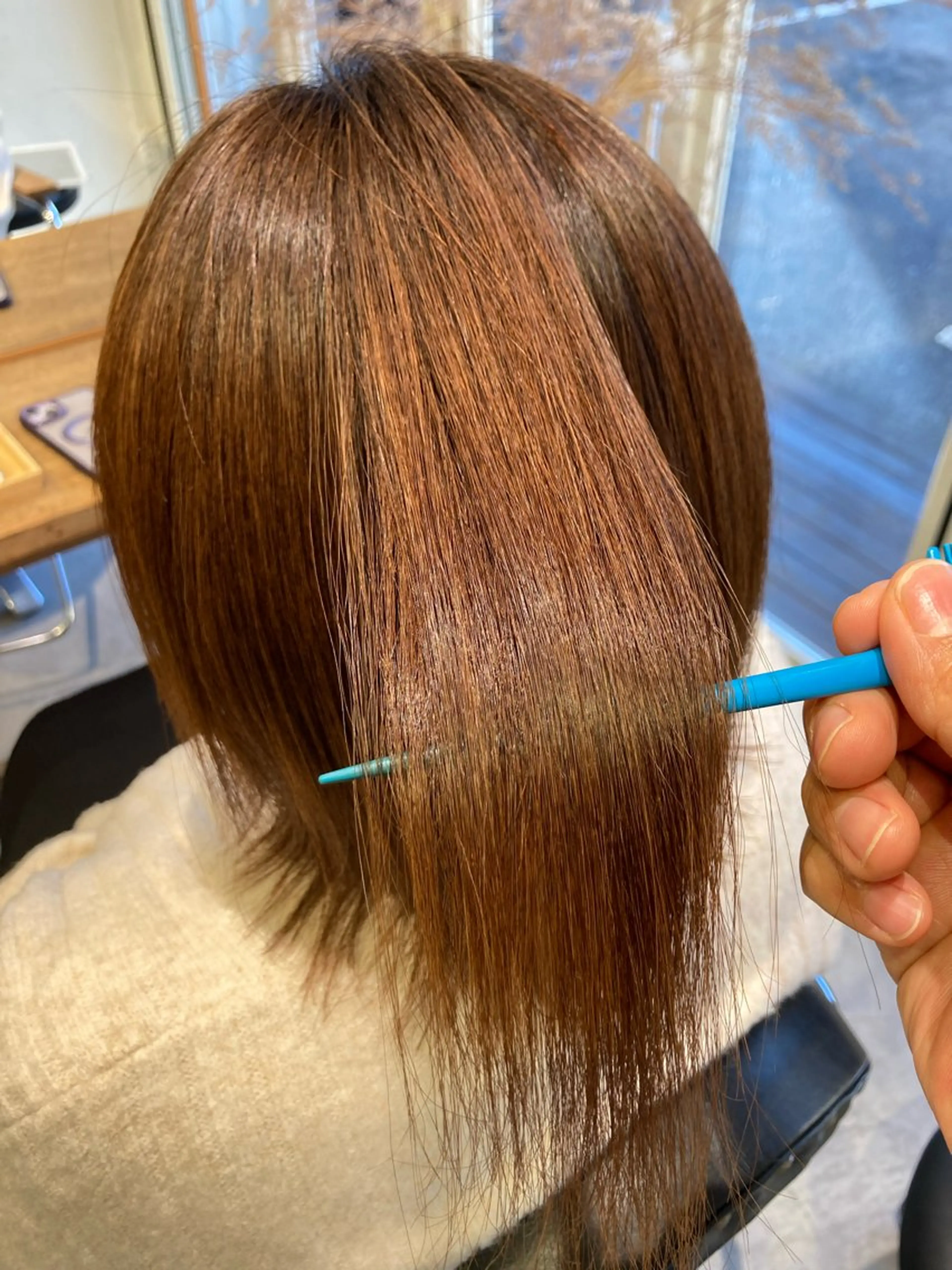 ショート カット 縮毛矯正 トリートメント mUku所属・尾上 悠人のヘアスタイル