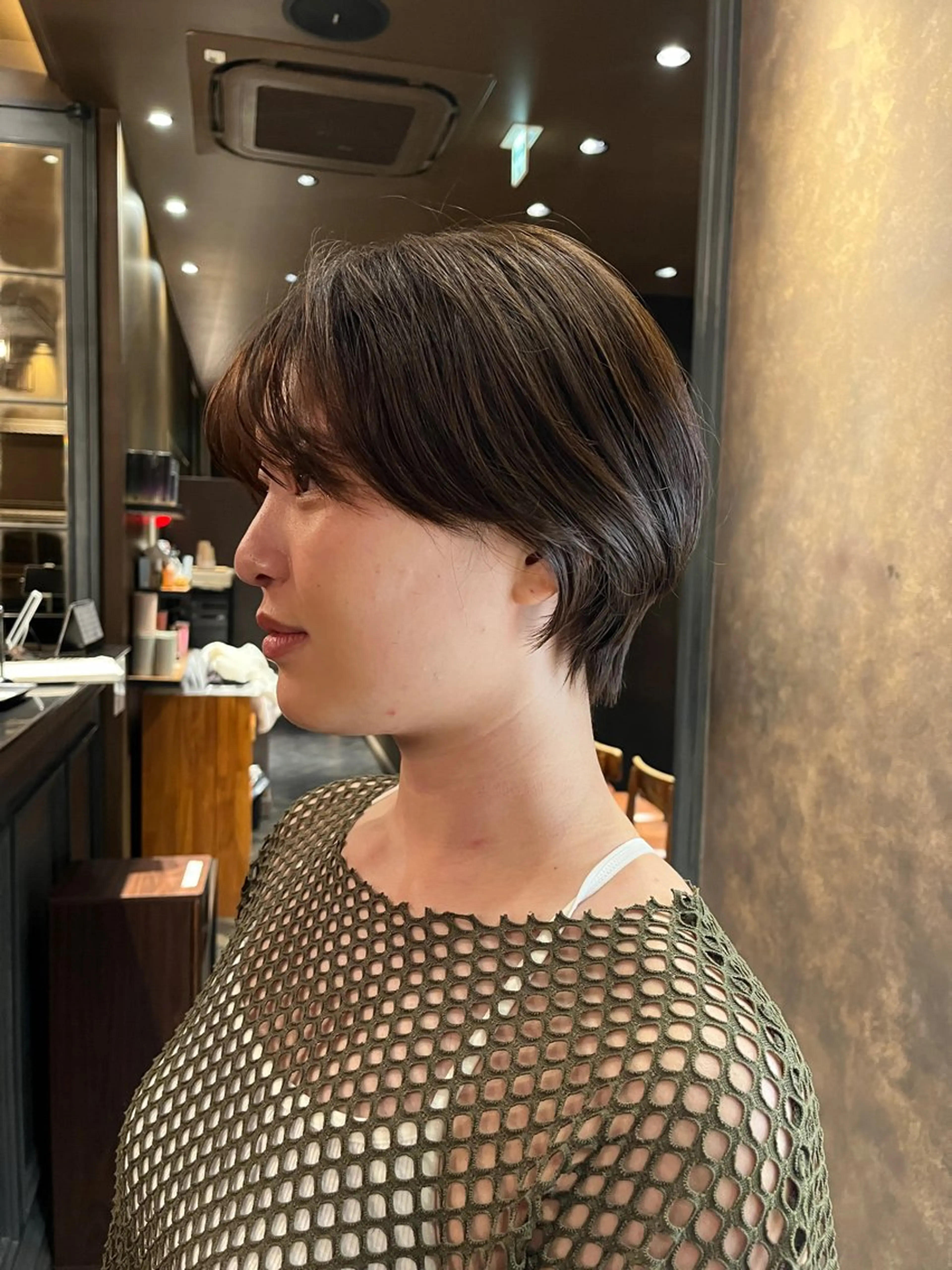 ショート ショートヘア ミンクス銀座店所属・MINX 外山 海成/銀座のヘアスタイル