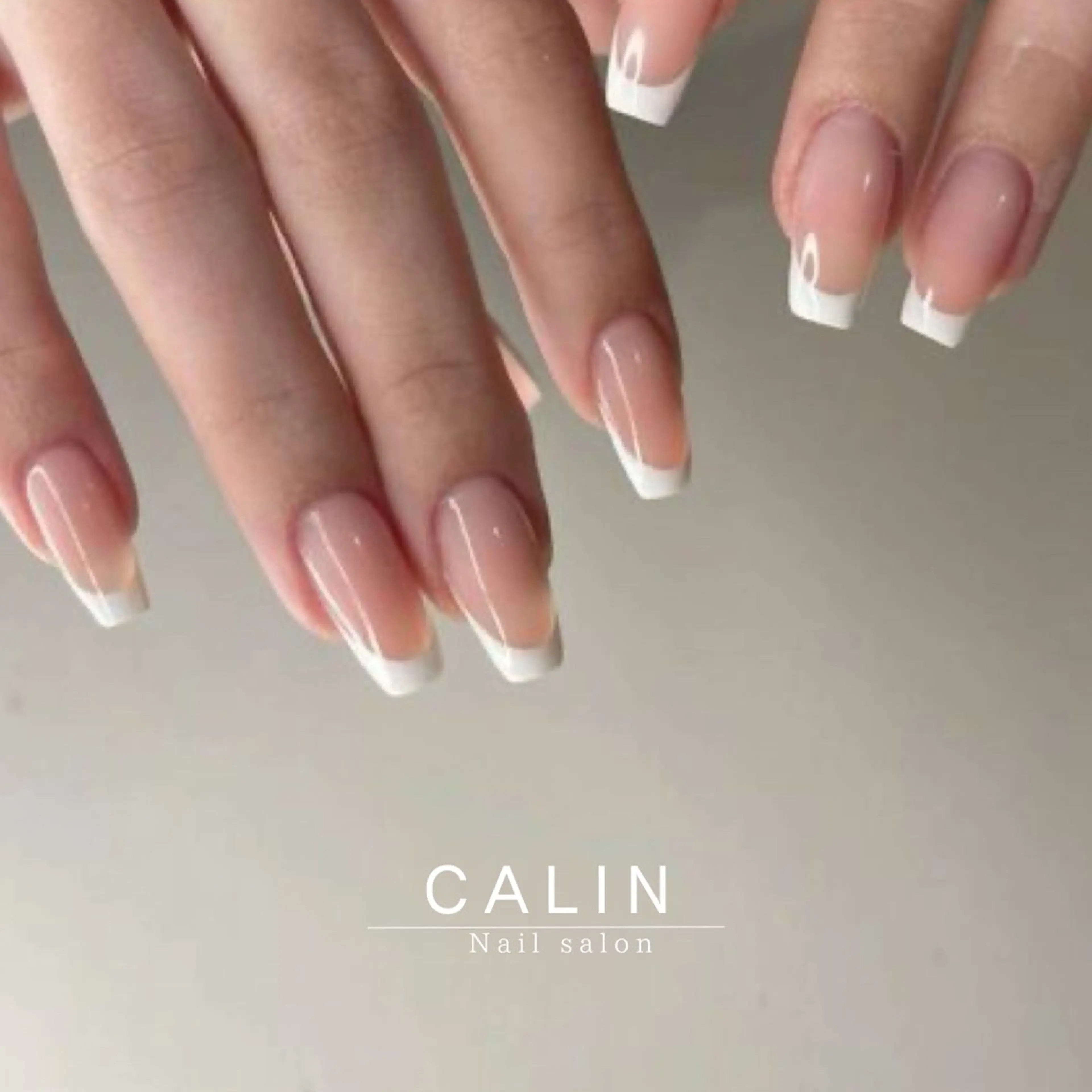 ネイル フレンチネイル ネイルサロン CALINのネイルデザイン
