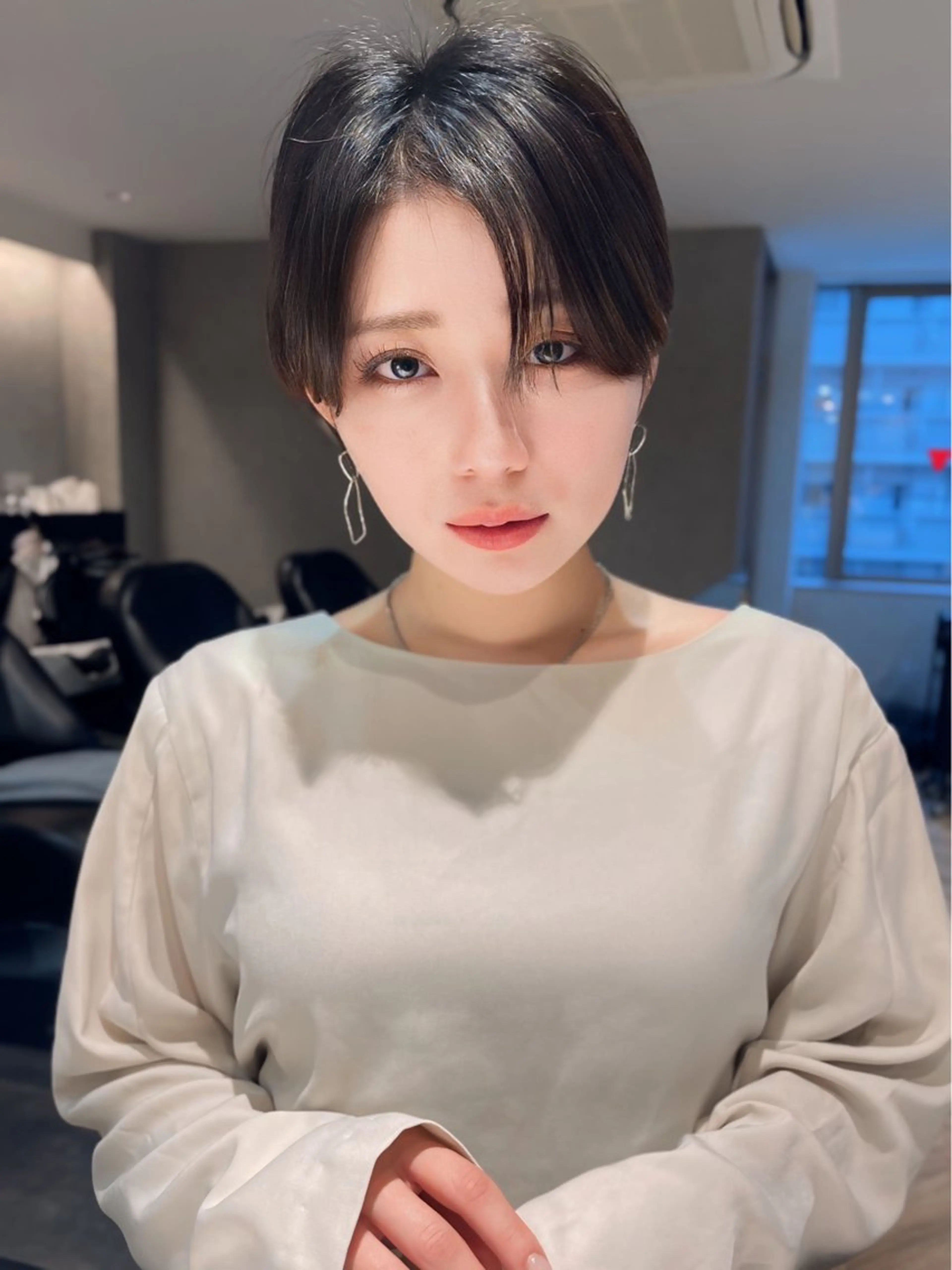 ショート カラー カット ヘアカラー トリートメント Aster by One Bloom所属・Aster れおん💡⠜のヘアスタイル