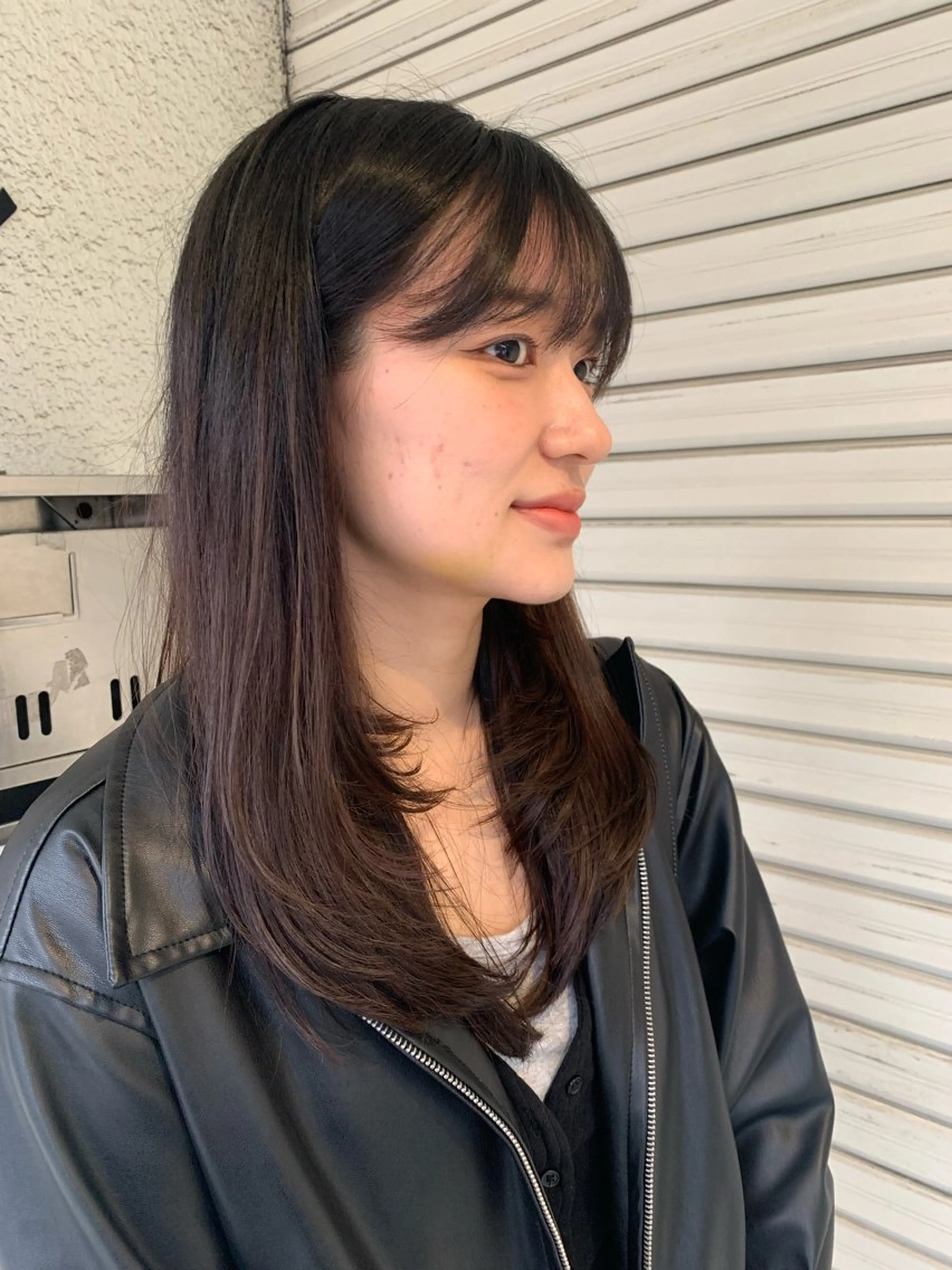 ロング 韓国風ヘア レイヤーカット ウルフカット カット トリートメント mulum hair dressing salon所属・yuuki🌷名古屋 栄　ベージュ/カラーのヘアスタイル