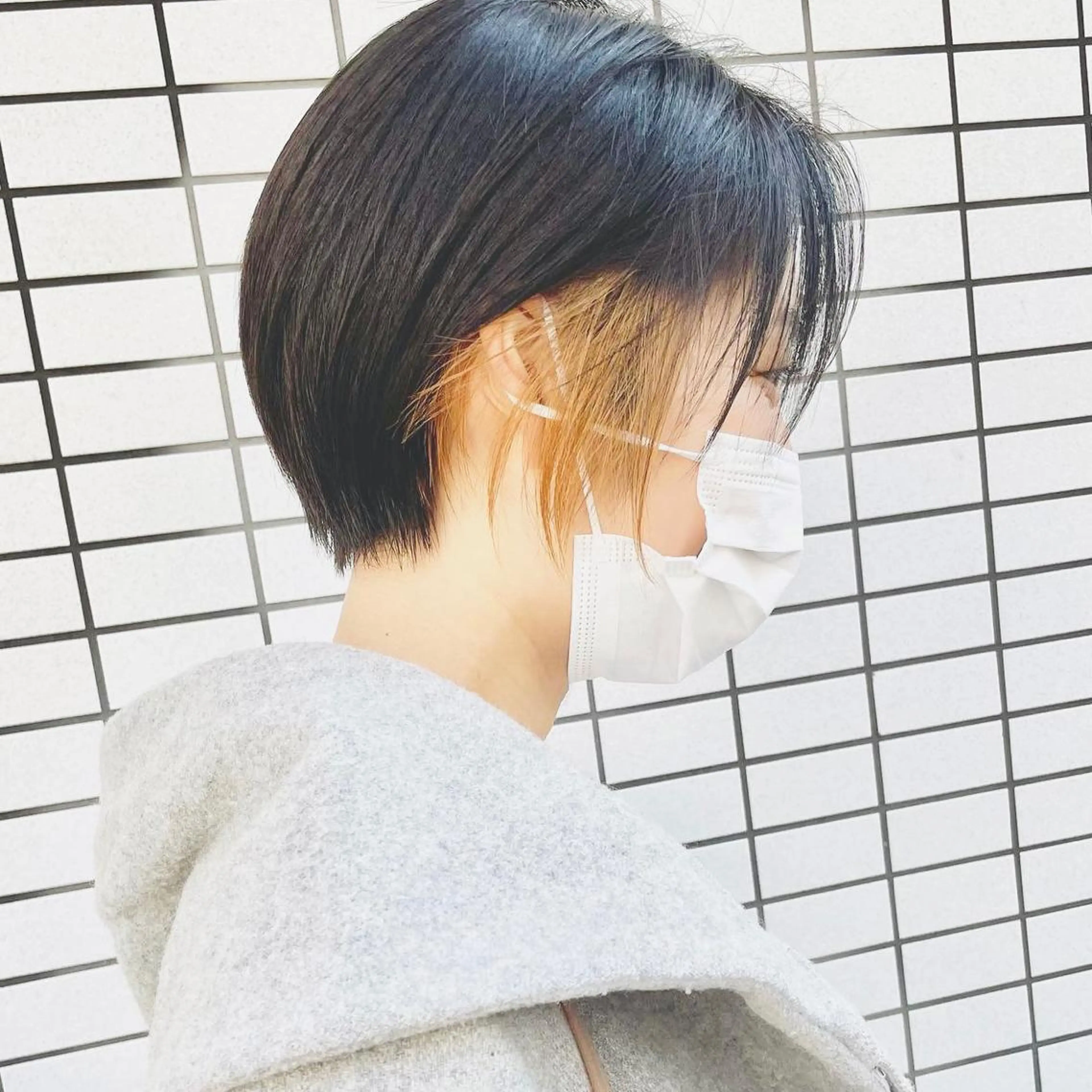 ショート カラー ショートボブ縮毛矯正 髪質改善のプロ山道潤のヘアスタイル