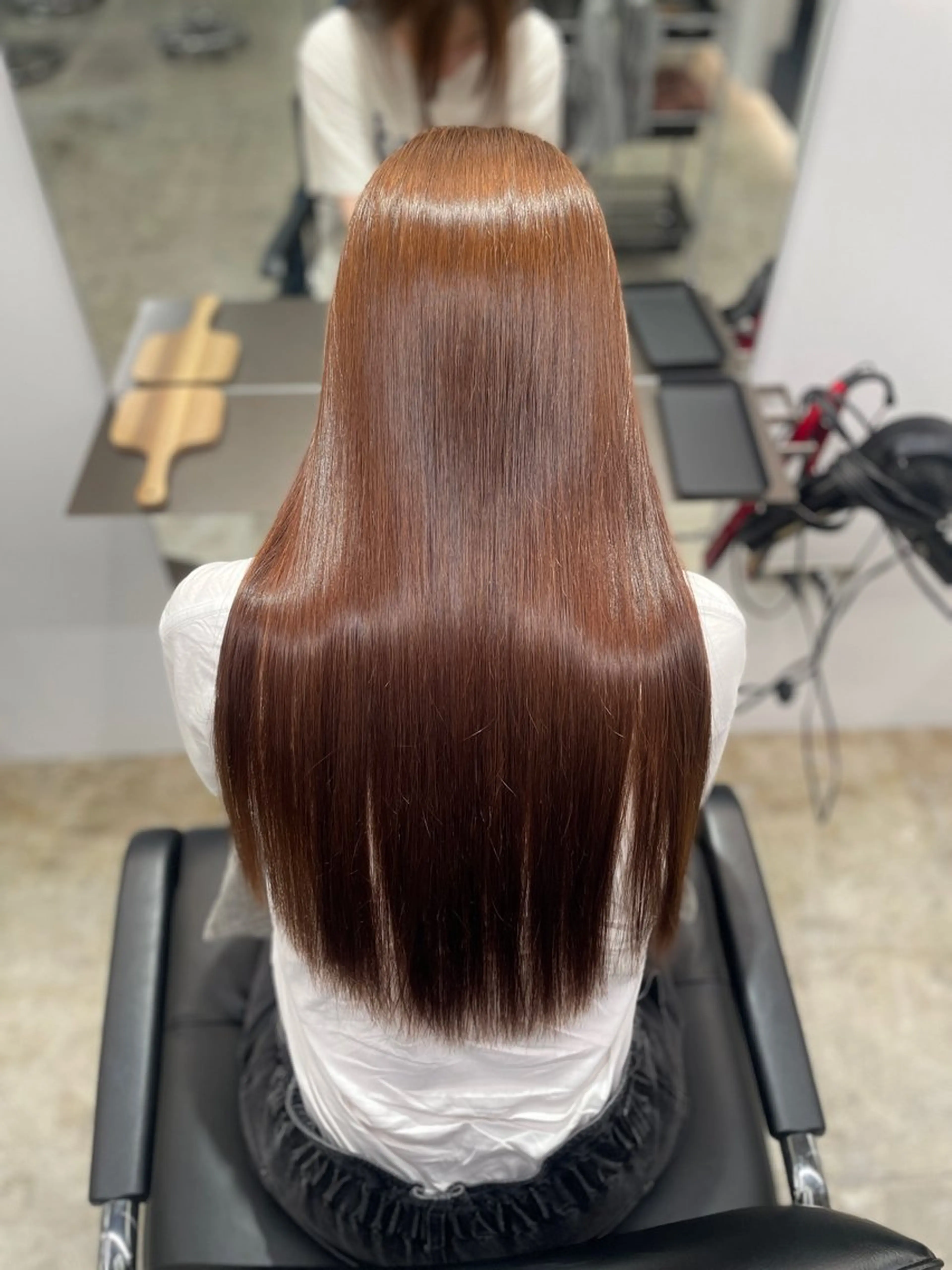 ロング 縮毛矯正 🤍ボブカット 🤍NANAMI🤍のヘアスタイル