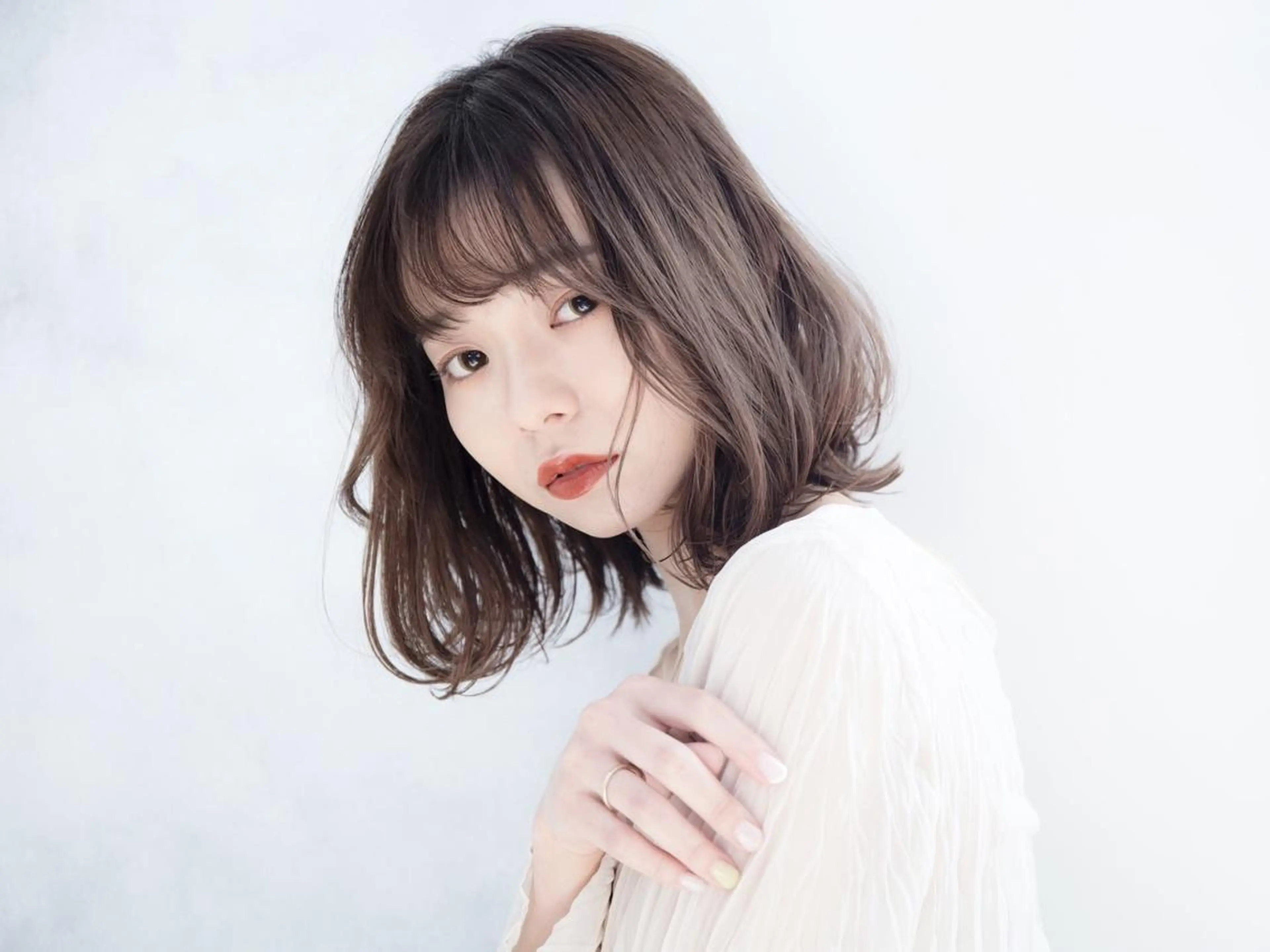 ミディアム Emerge橋本駅店 【エマージュ】のヘアスタイル
