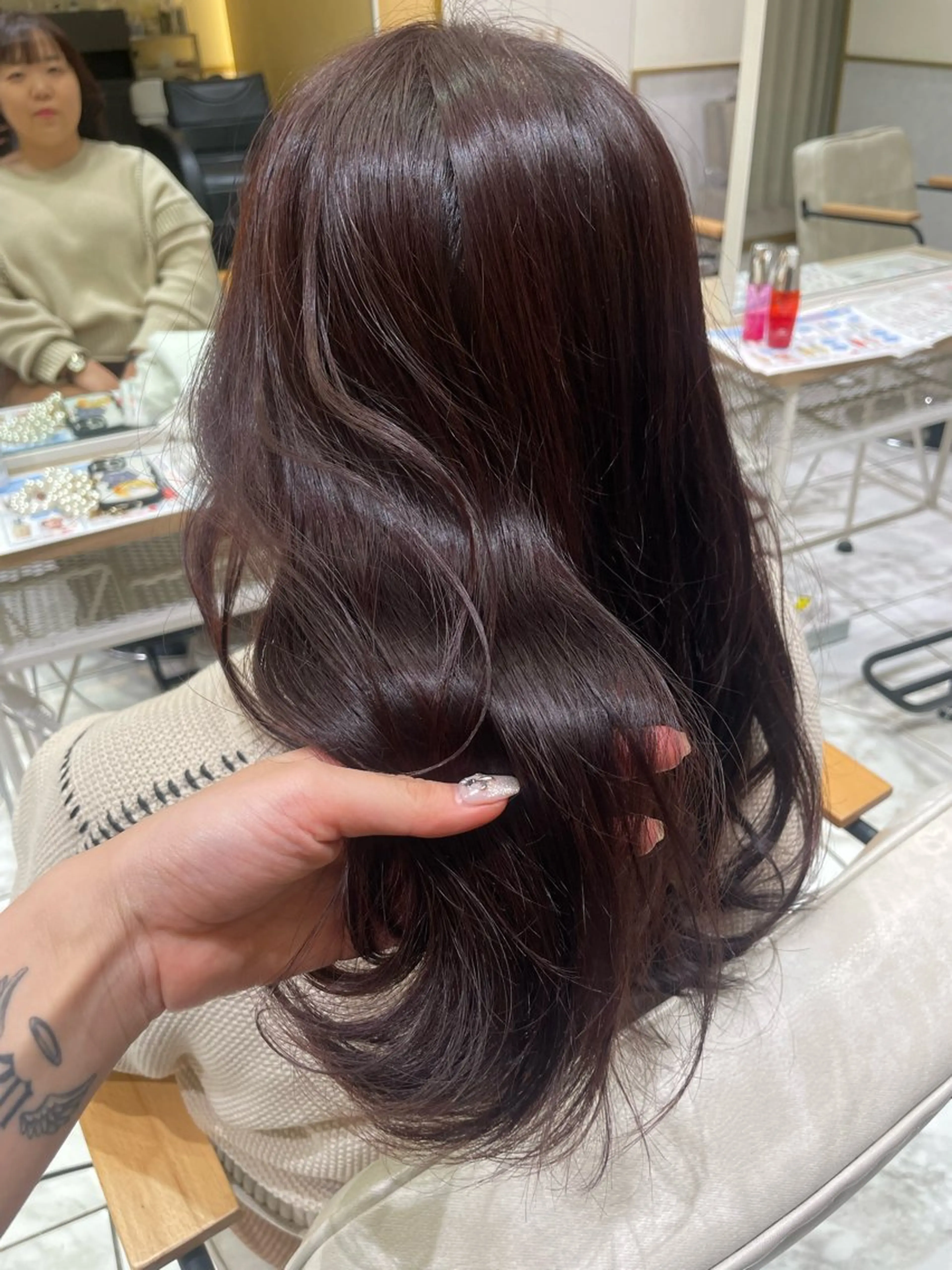 ミディアム カラー 似合わせNo.1/ sᴀᴋᴜʀᴀ🌸のヘアスタイル