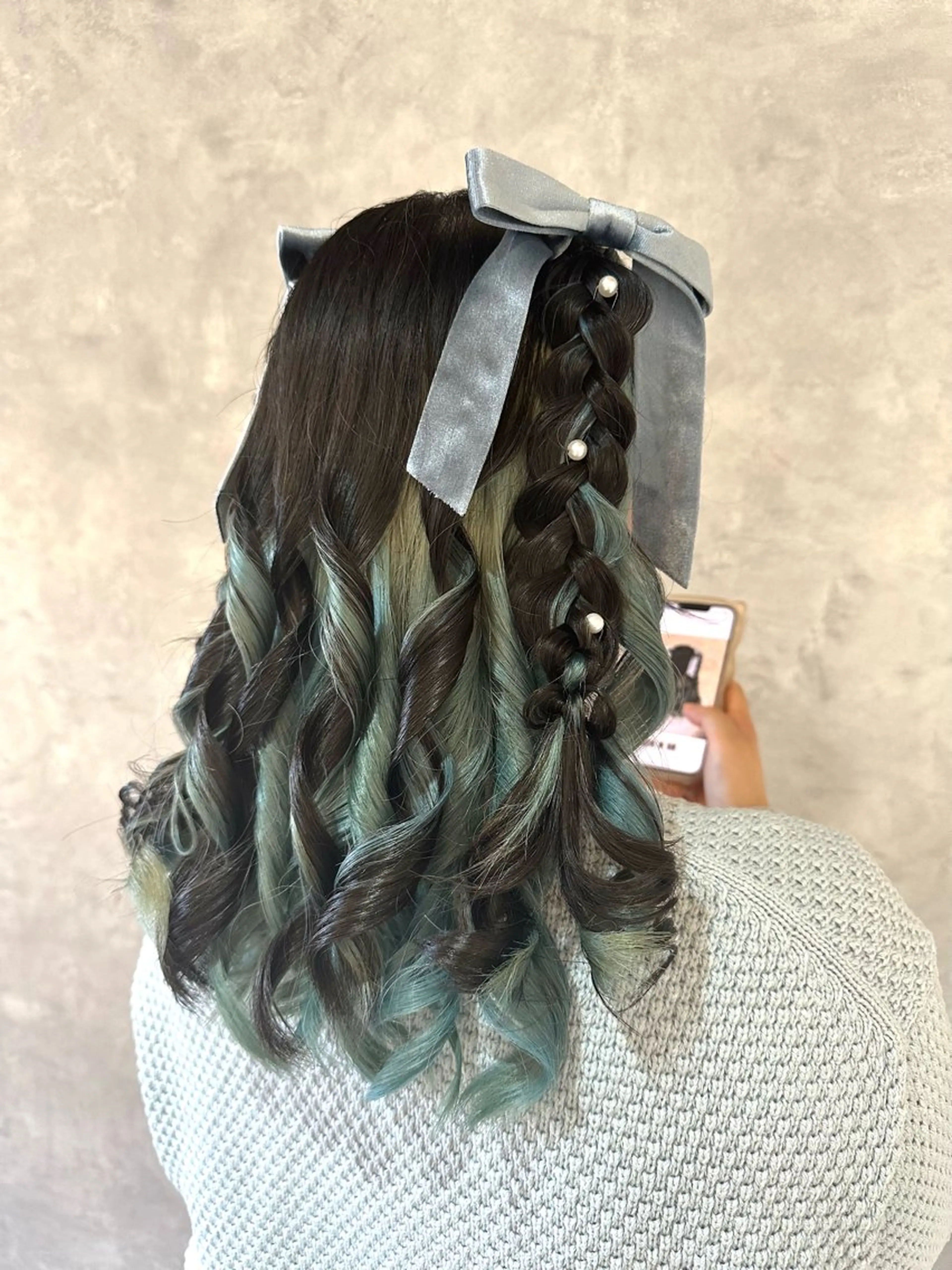 ヘアアレンジ ヘアセット 🫧アレンジ･韓国 パーマmaica🫧のヘアスタイル