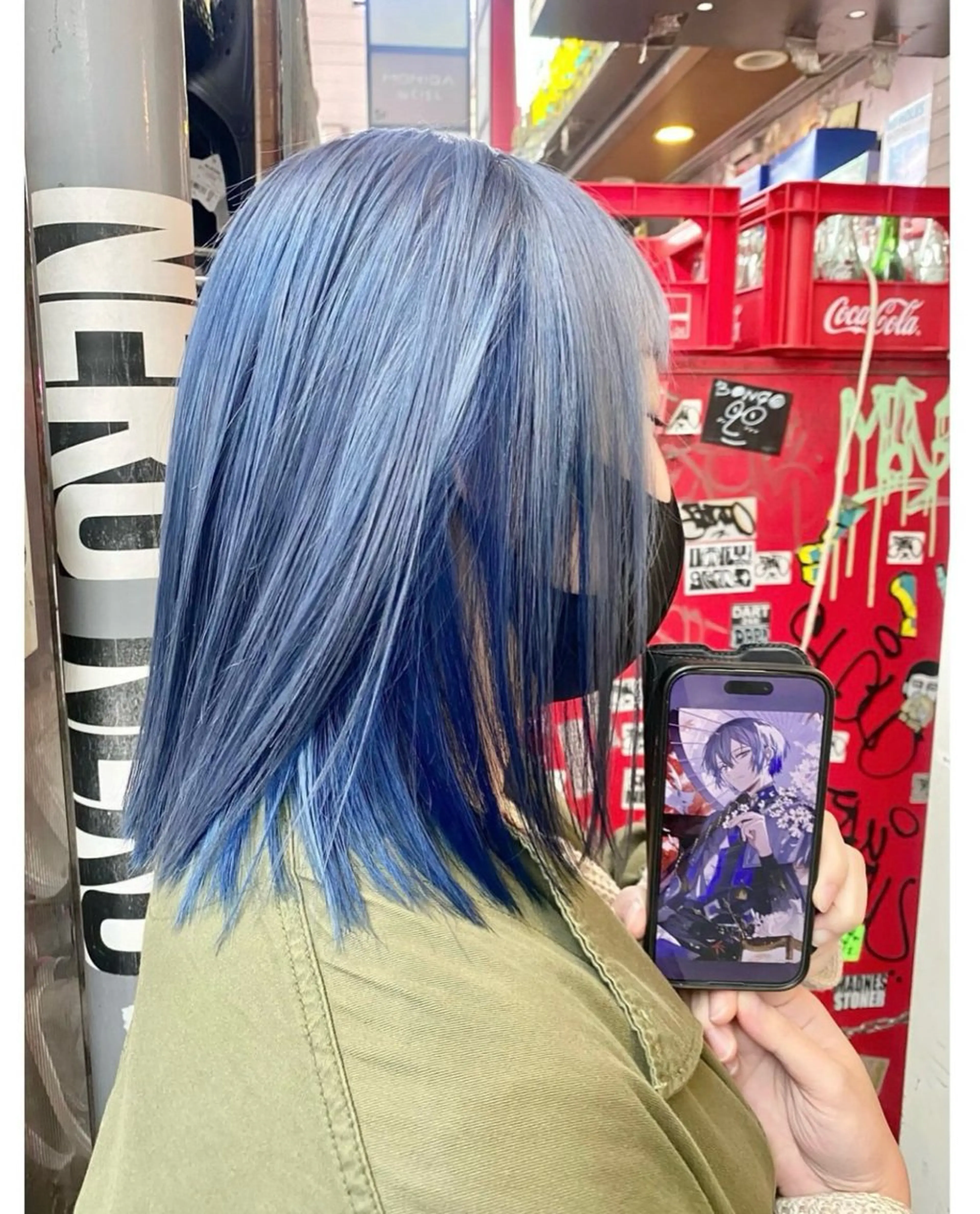 ミディアム カラー インナーカラー ヘアカラー GARU-ガル-所属・TSUNO🦖 派手髪/オタク美容師のヘアスタイル