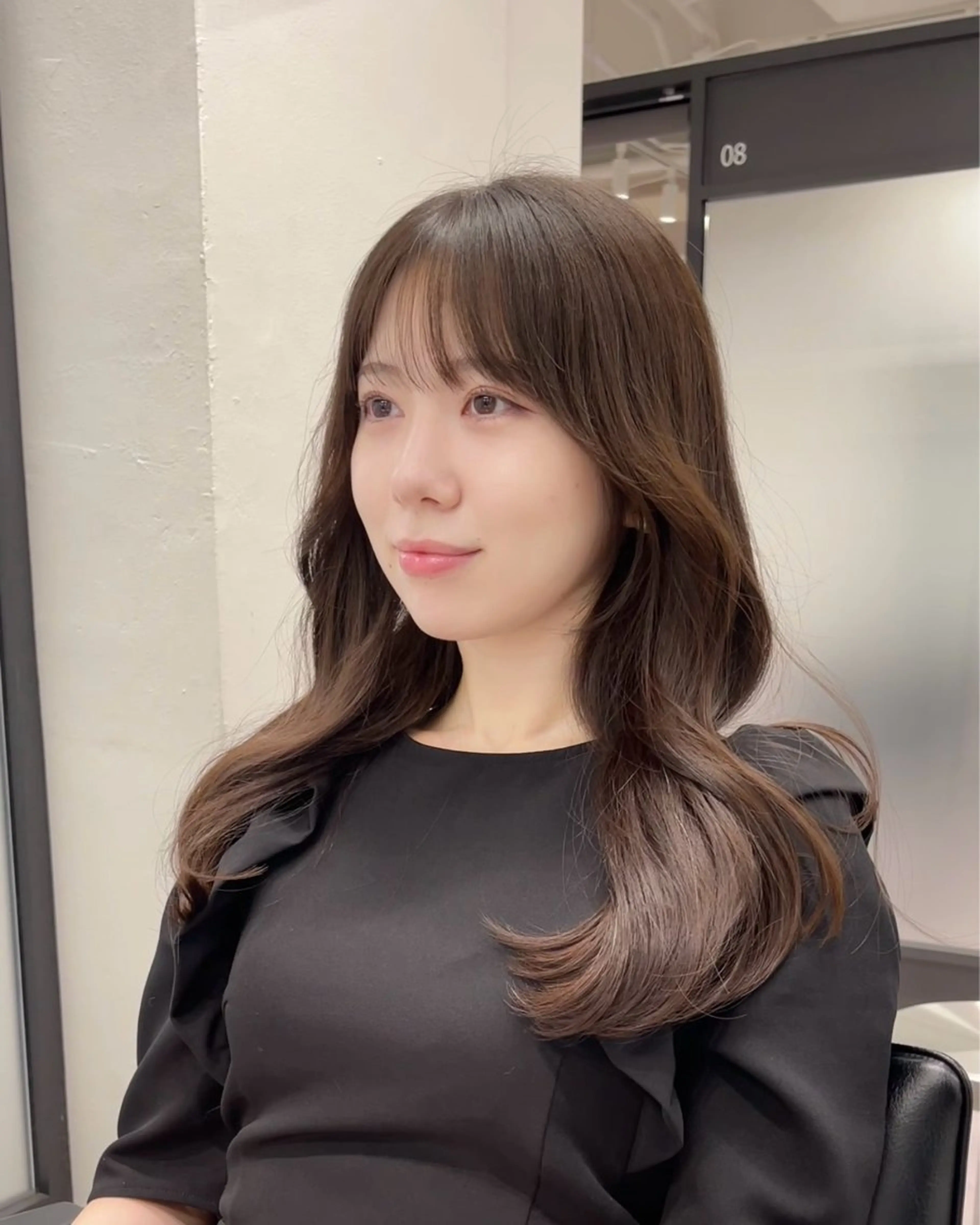 ロング カラー ヘアアレンジ カット ヘアカラー トリートメント ヘアセット DX SHARE SALON 原宿店所属・レイヤーカット/ 田中 しょうのヘアスタイル