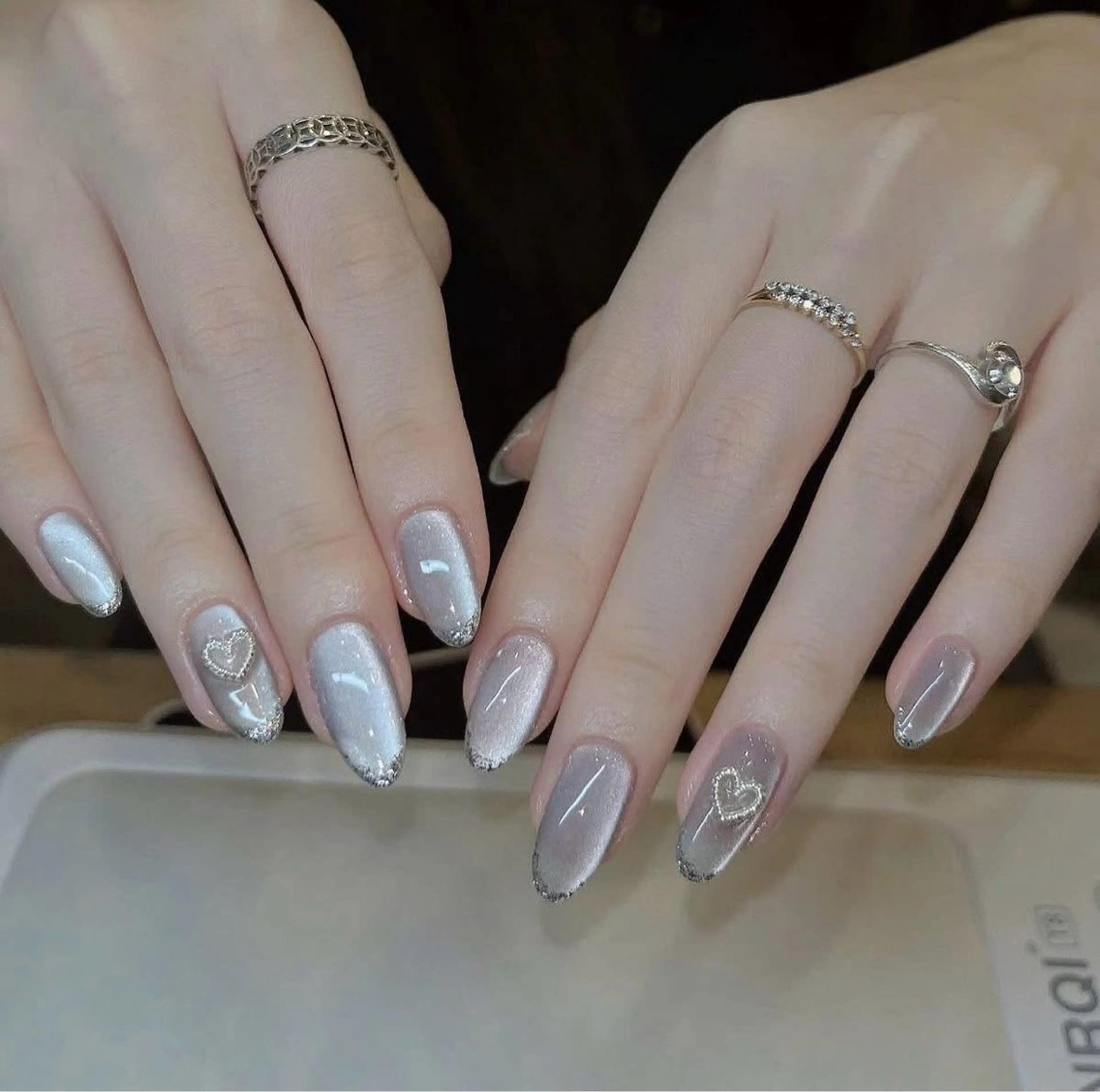 ネイル マグネットネイル ハンドネイル Sora Nail Ayaseのネイルデザイン