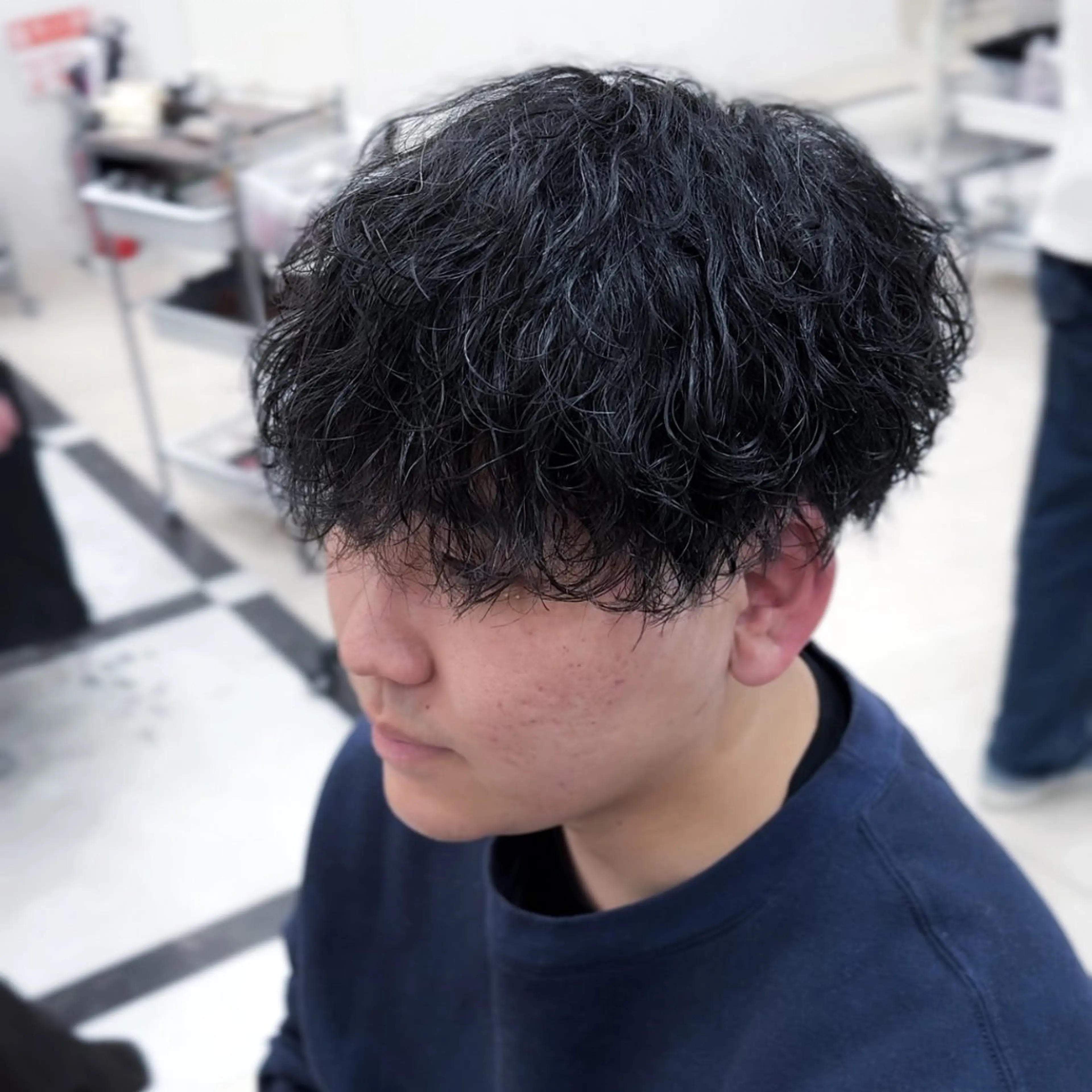 ショート パーマ メンズ 名古屋のメンズ職人 /わたるのヘアスタイル