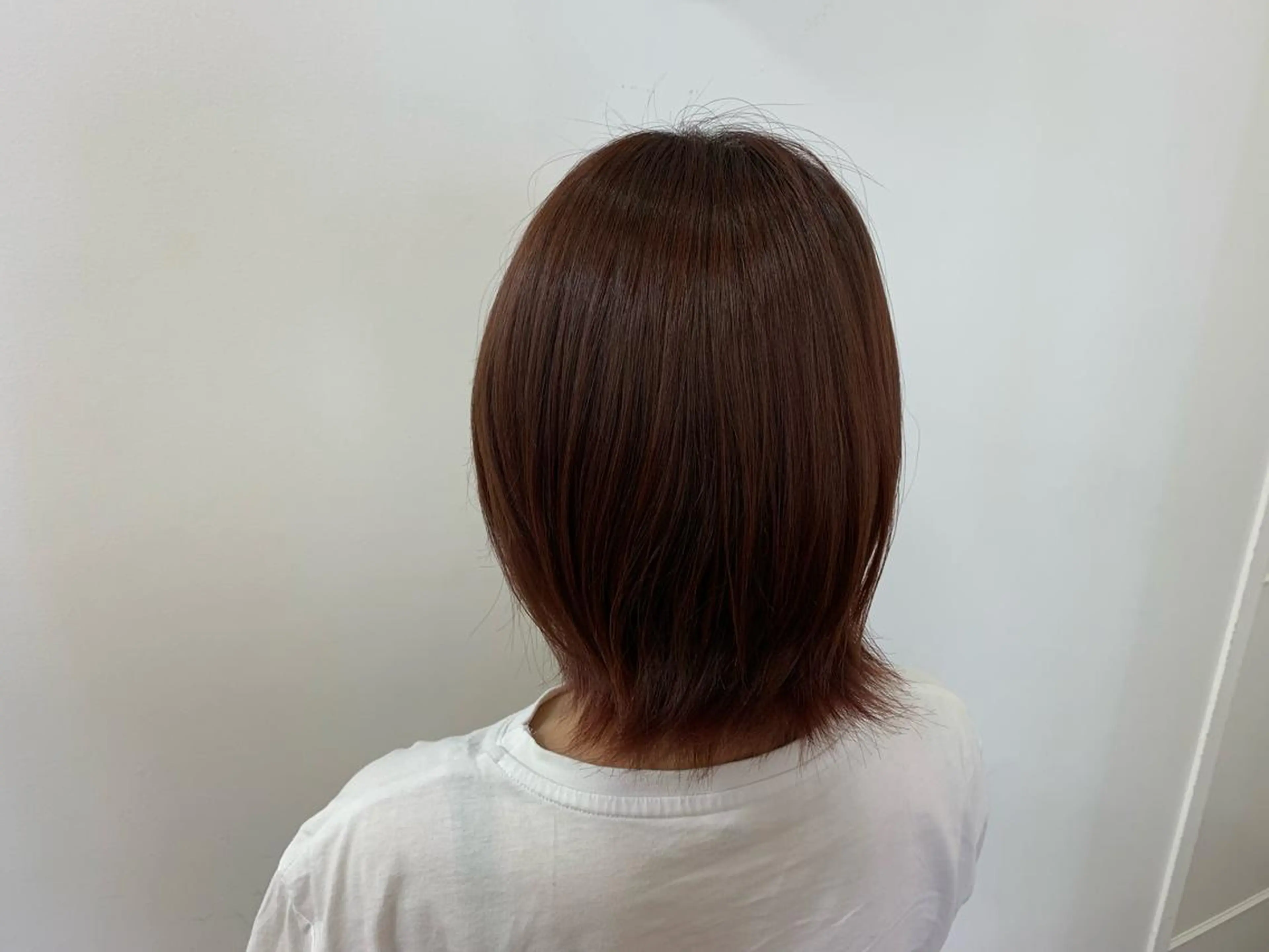 セミロング カラー 半個室サロン/透明感 /艶髪♡岸上 温♡のヘアスタイル