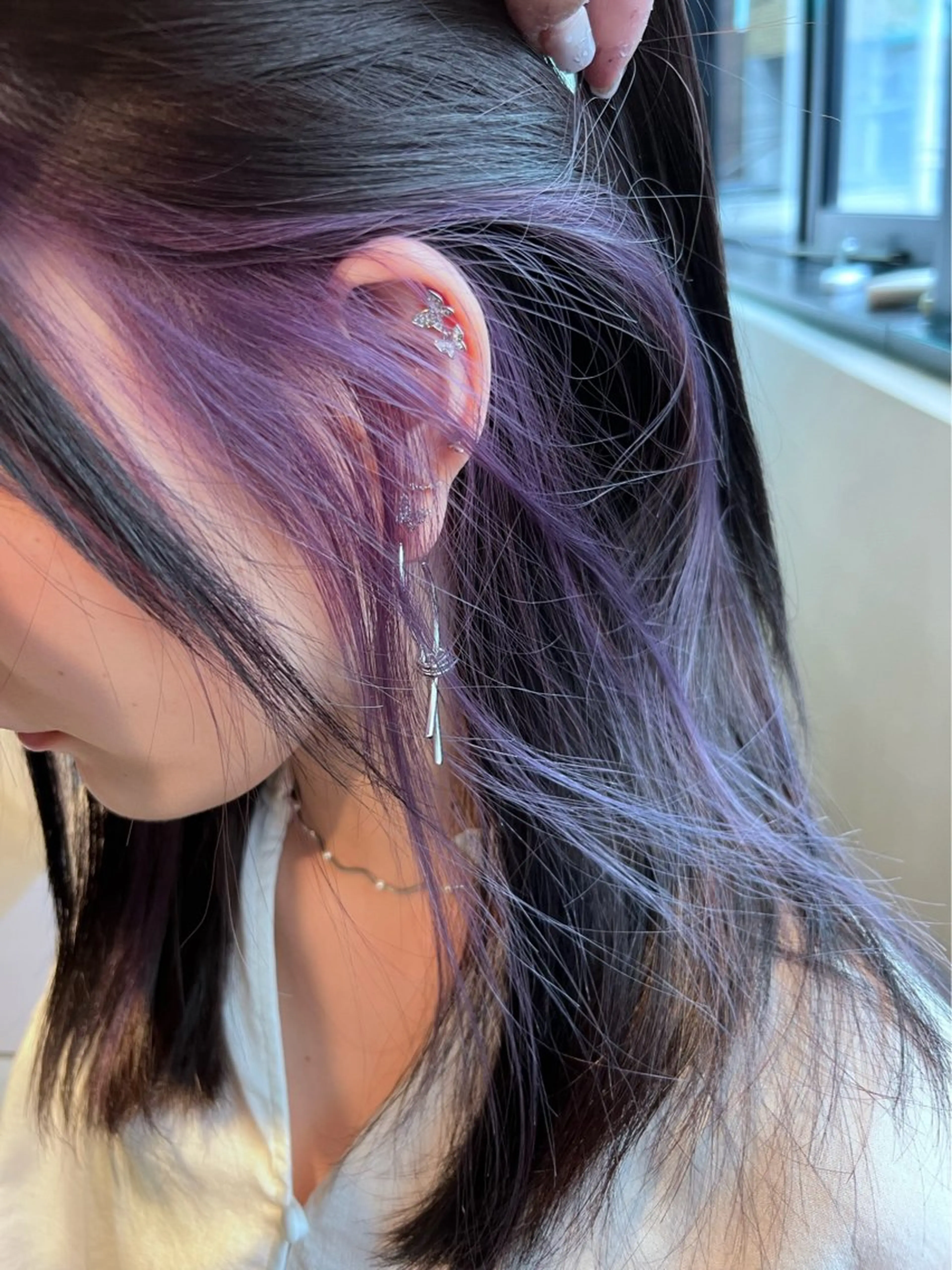 ロング カラー ヘアカラー トリートメント 🌐👽フクイ キララ🌎💎のヘアスタイル