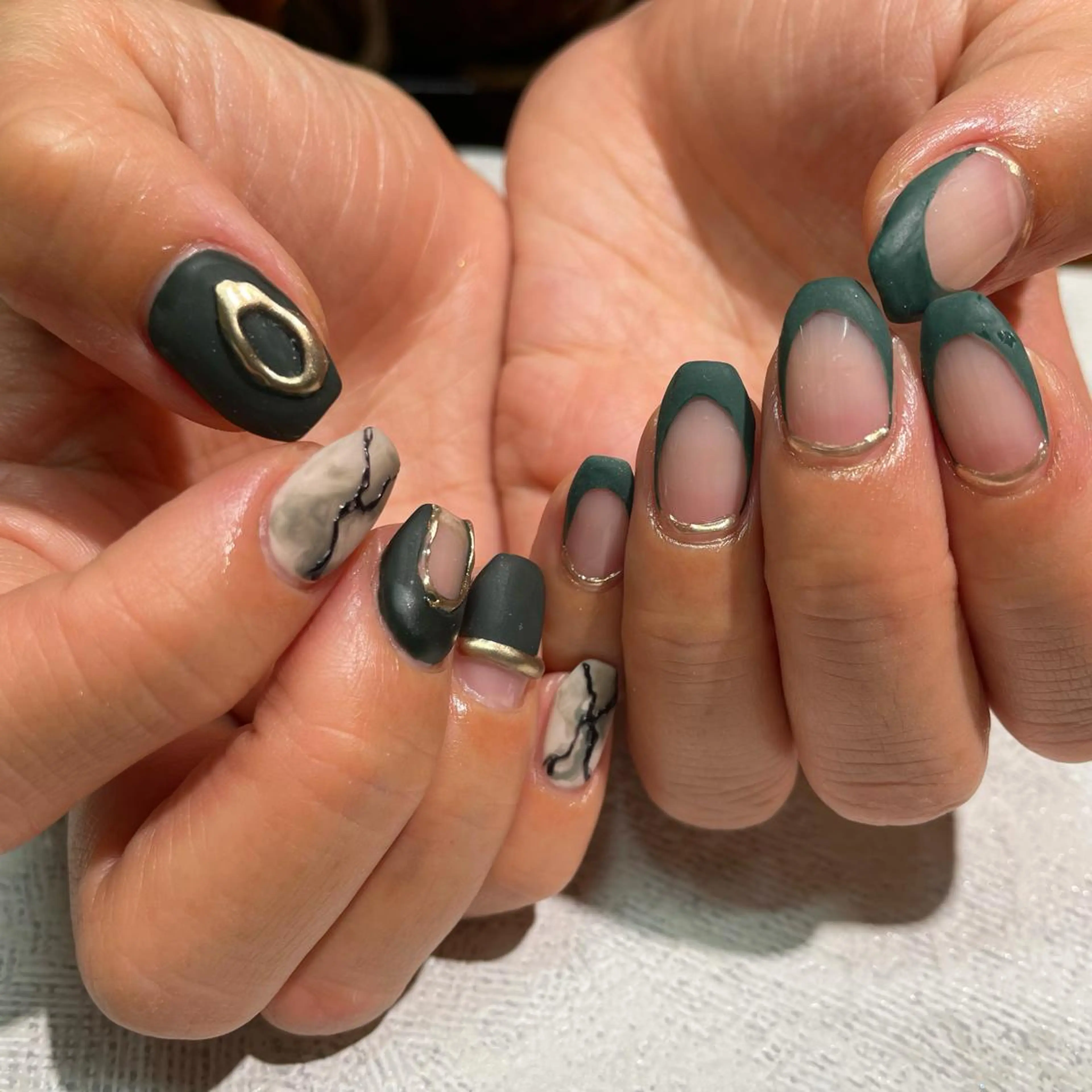 ハンドネイル ハンドケア nailsalon SuMILEのネイルデザイン