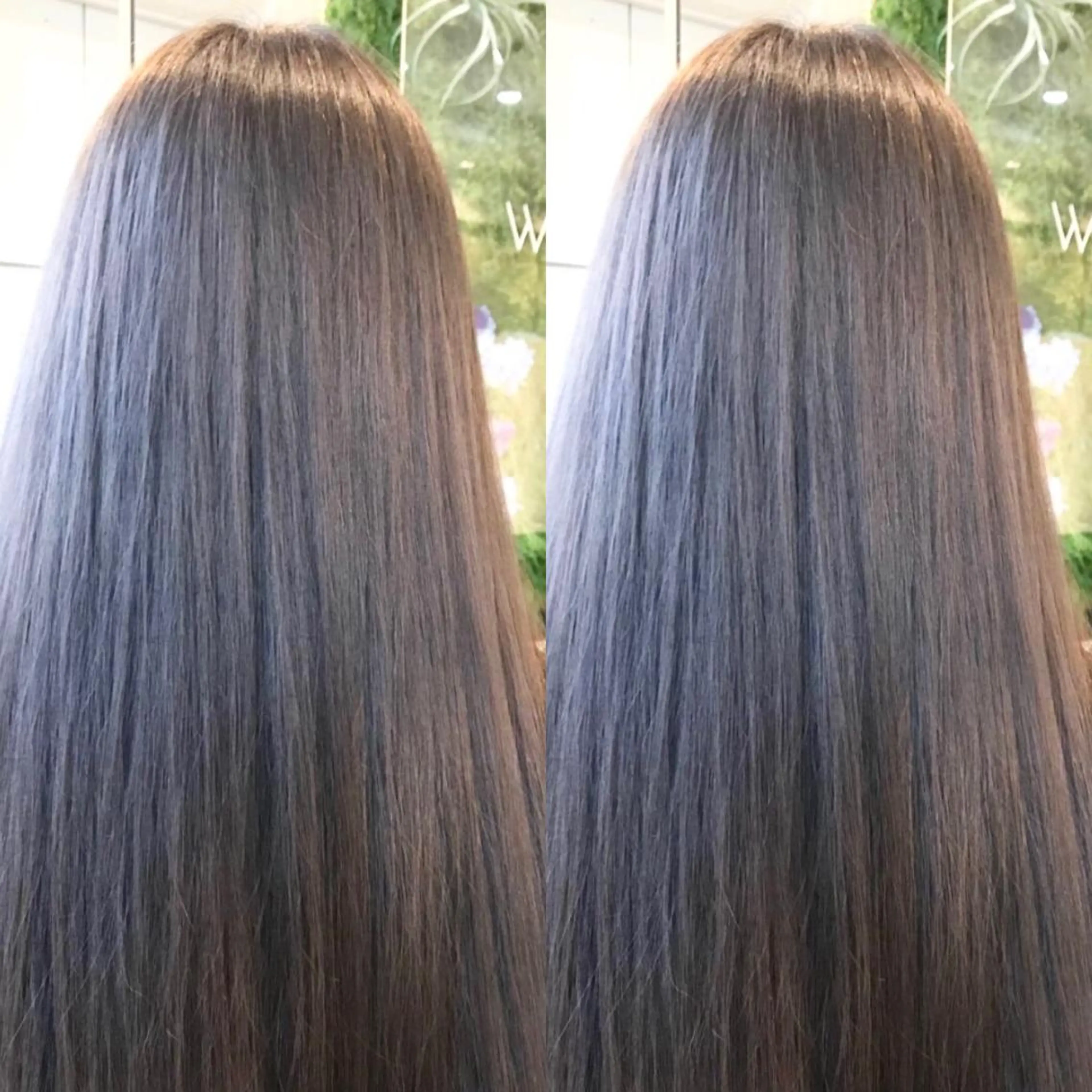 ロング カラー ヘアカラー Hanna by W_SALONのヘアスタイル