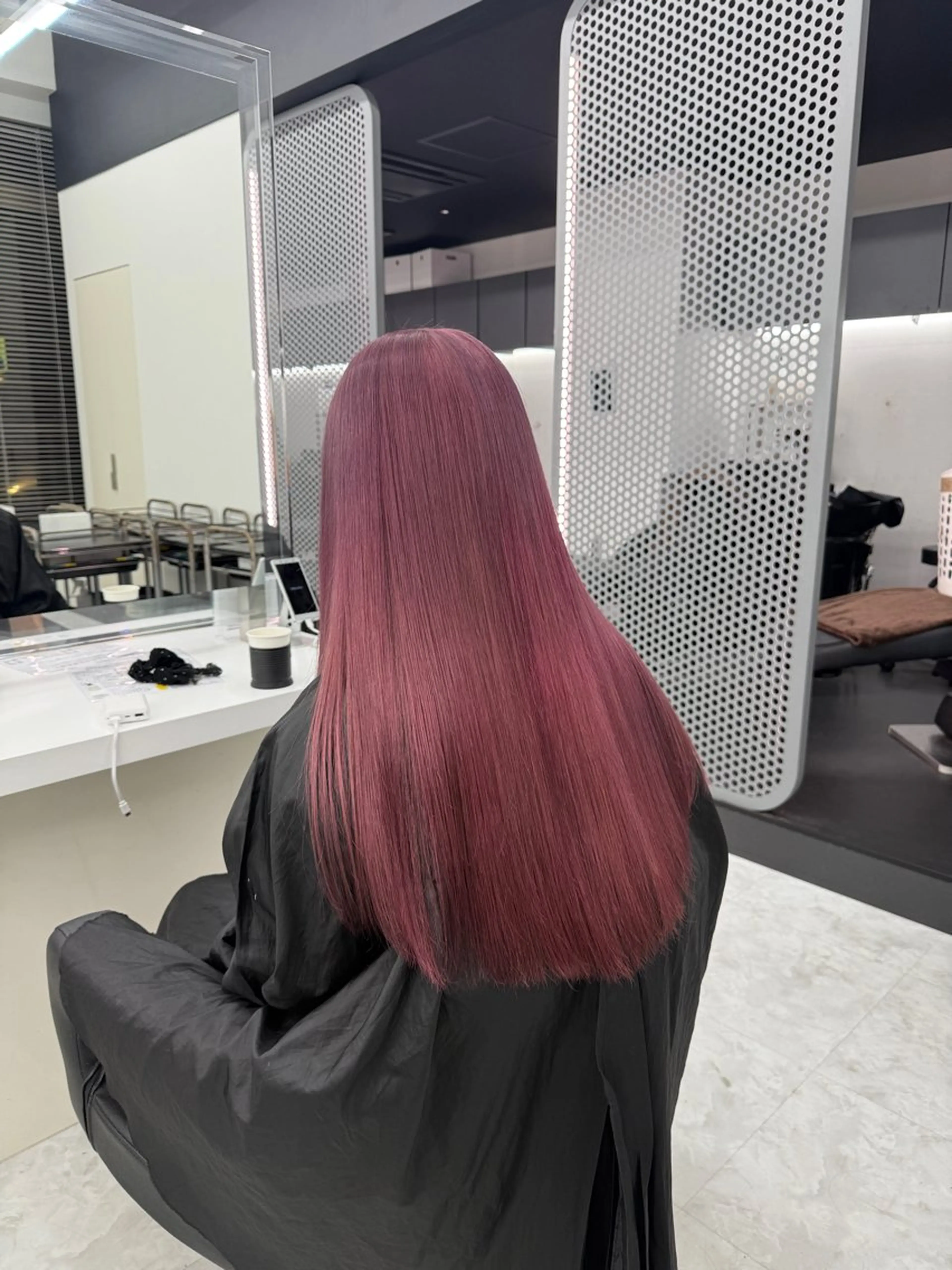 ロング カラー ヘアアレンジ ベージュカラー ラベンダーカラー ピンクカラー ピンクベージュ カット ヘアカラー トリートメント ヘッドスパ ヘアセット 🎀Girly艶髪 暖色🎀Harukaのヘアスタイル