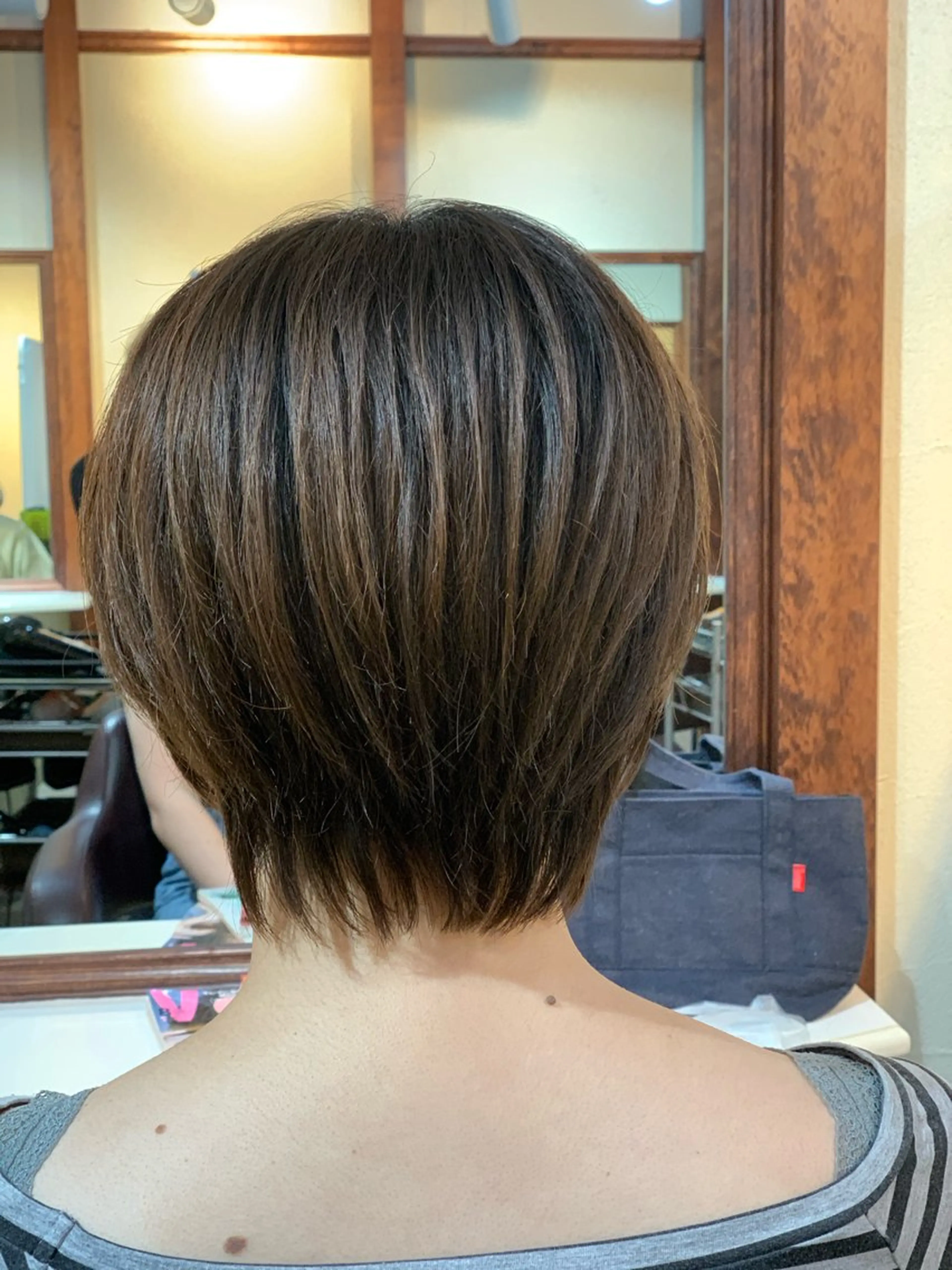 ショート カラー カット ヘアカラー トリートメント ✂︎中山竜哉✂︎ 川崎スタイリストのヘアスタイル
