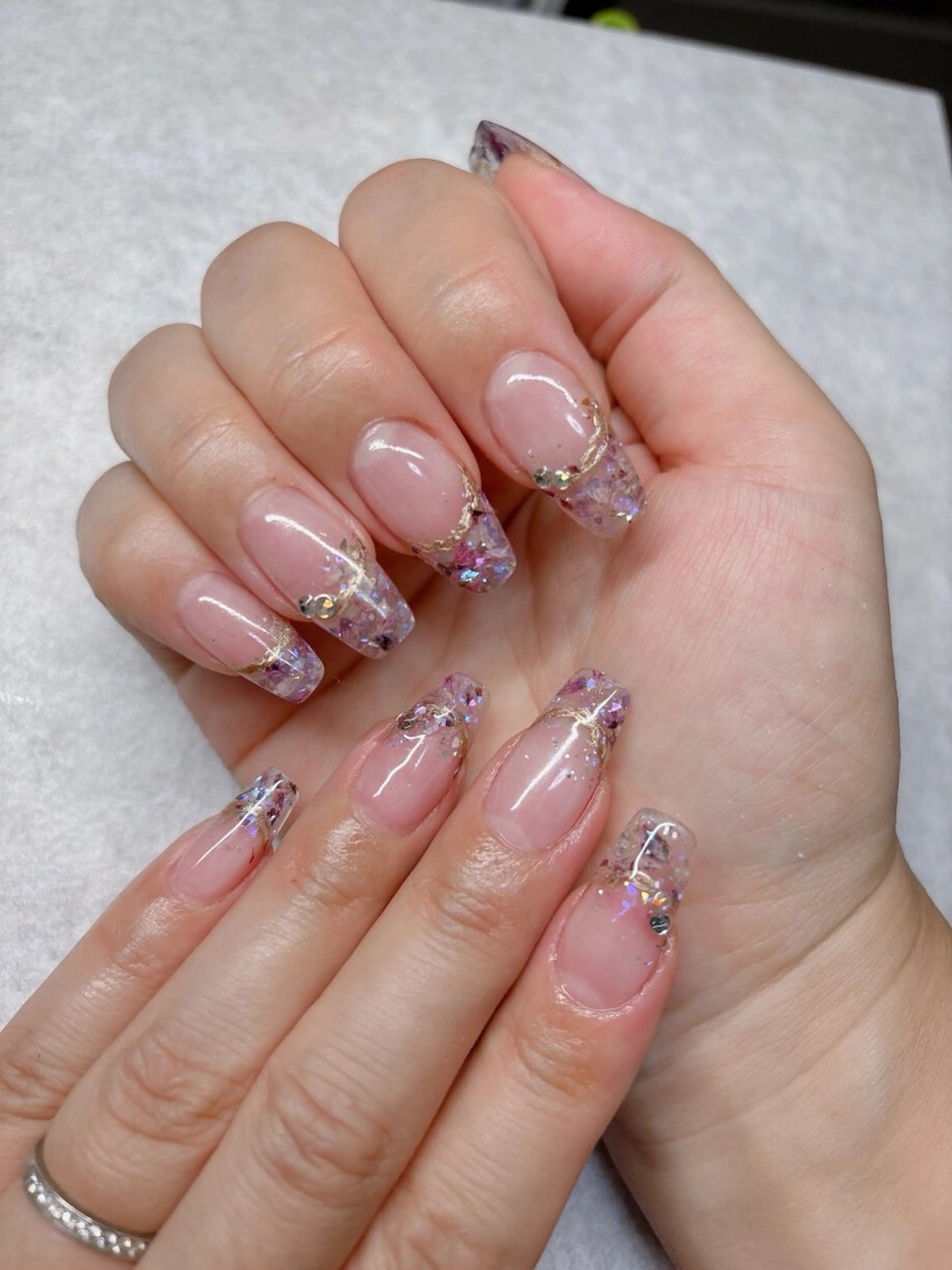 超美フォルム‼️100色以上から選べる　スカルプチュアネイル💅長さ出し10本　全日本トップレベル‼️オフ代別途の写真