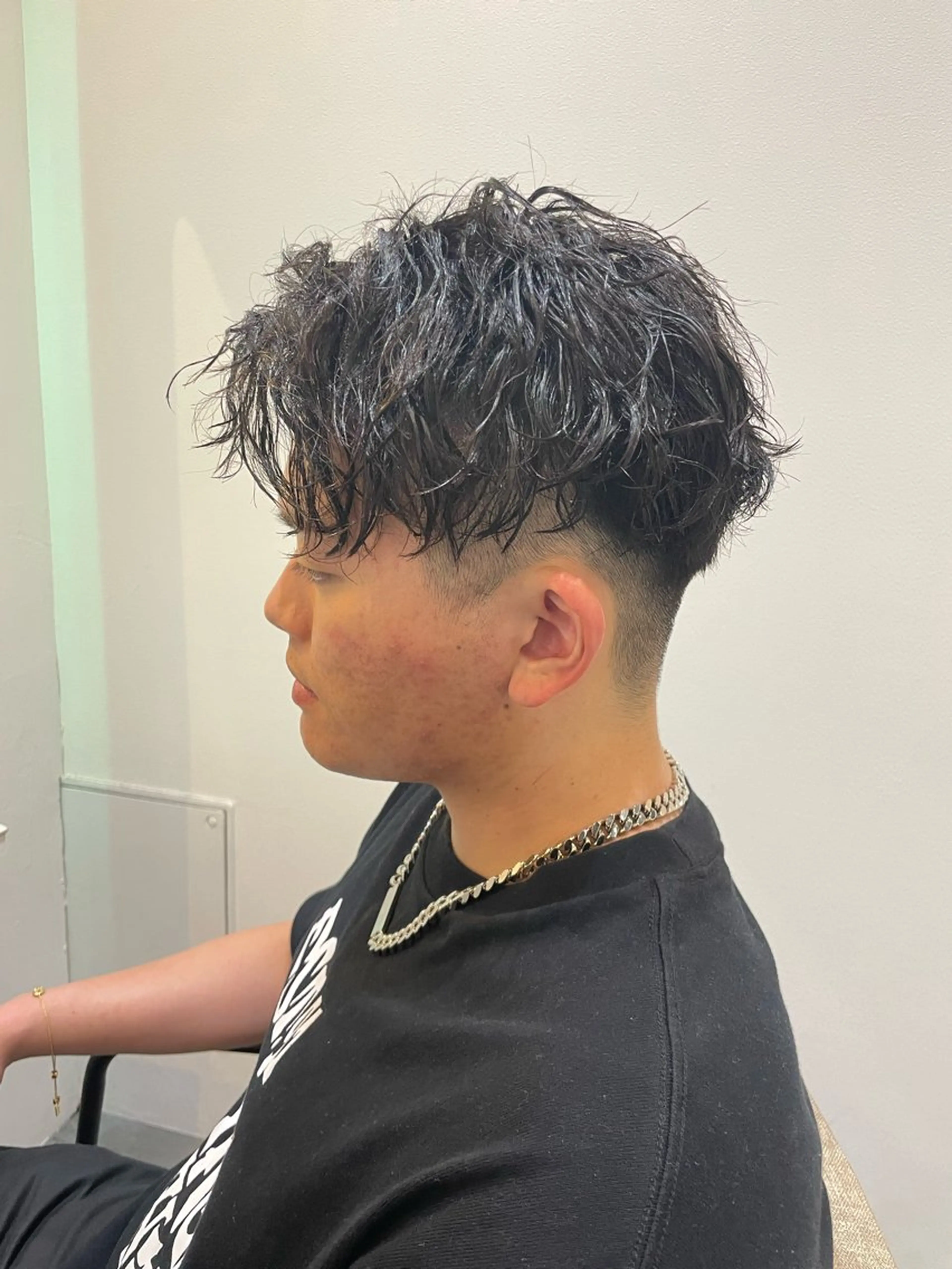 ショート パーマ ヘアアレンジ メンズ カット パーマ ヘアセット 🔥メンズ特化🔥 木村 祐太のヘアスタイル