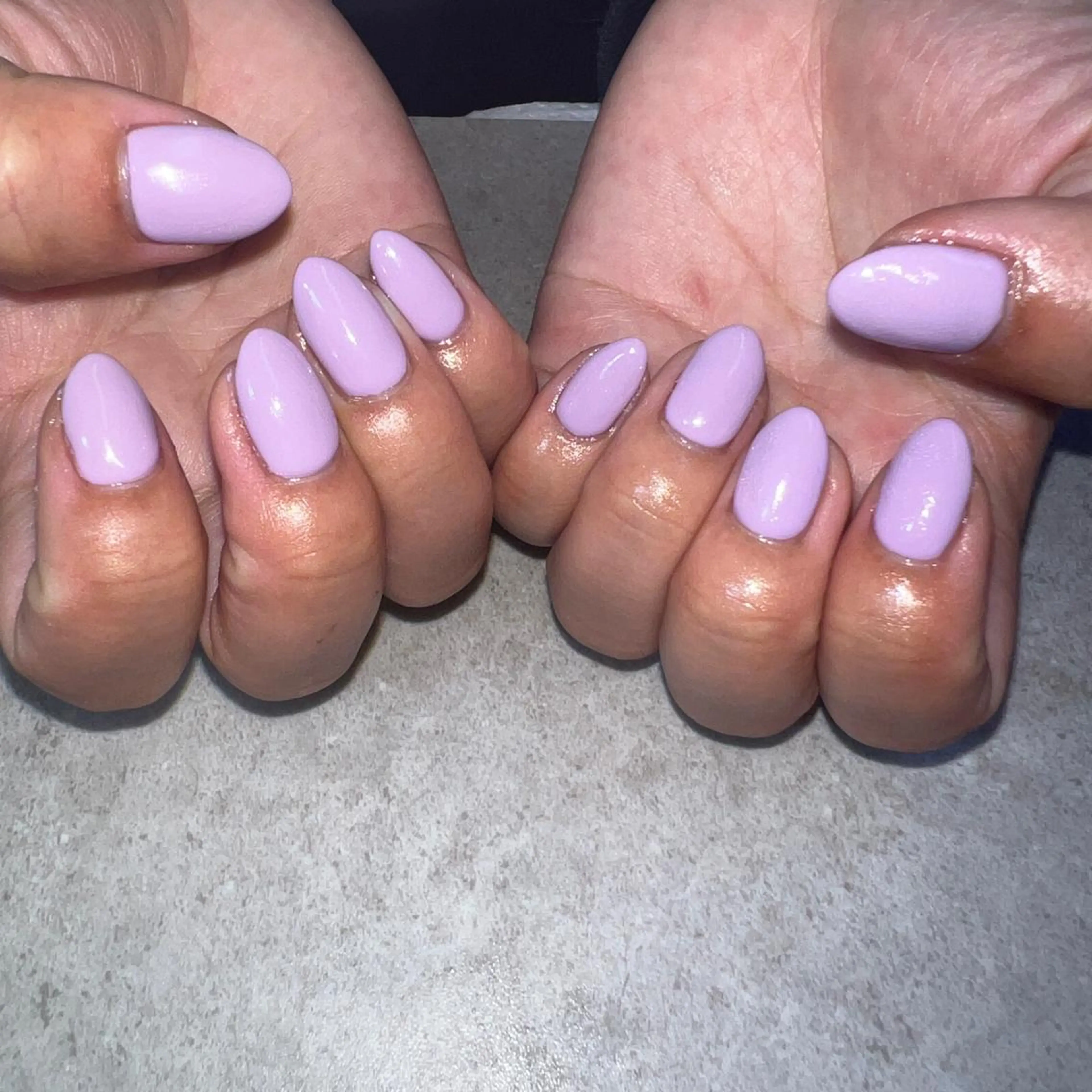 ネイル ワンカラーネイル ハンドネイル ハンドケア Allma Nailのネイルデザイン