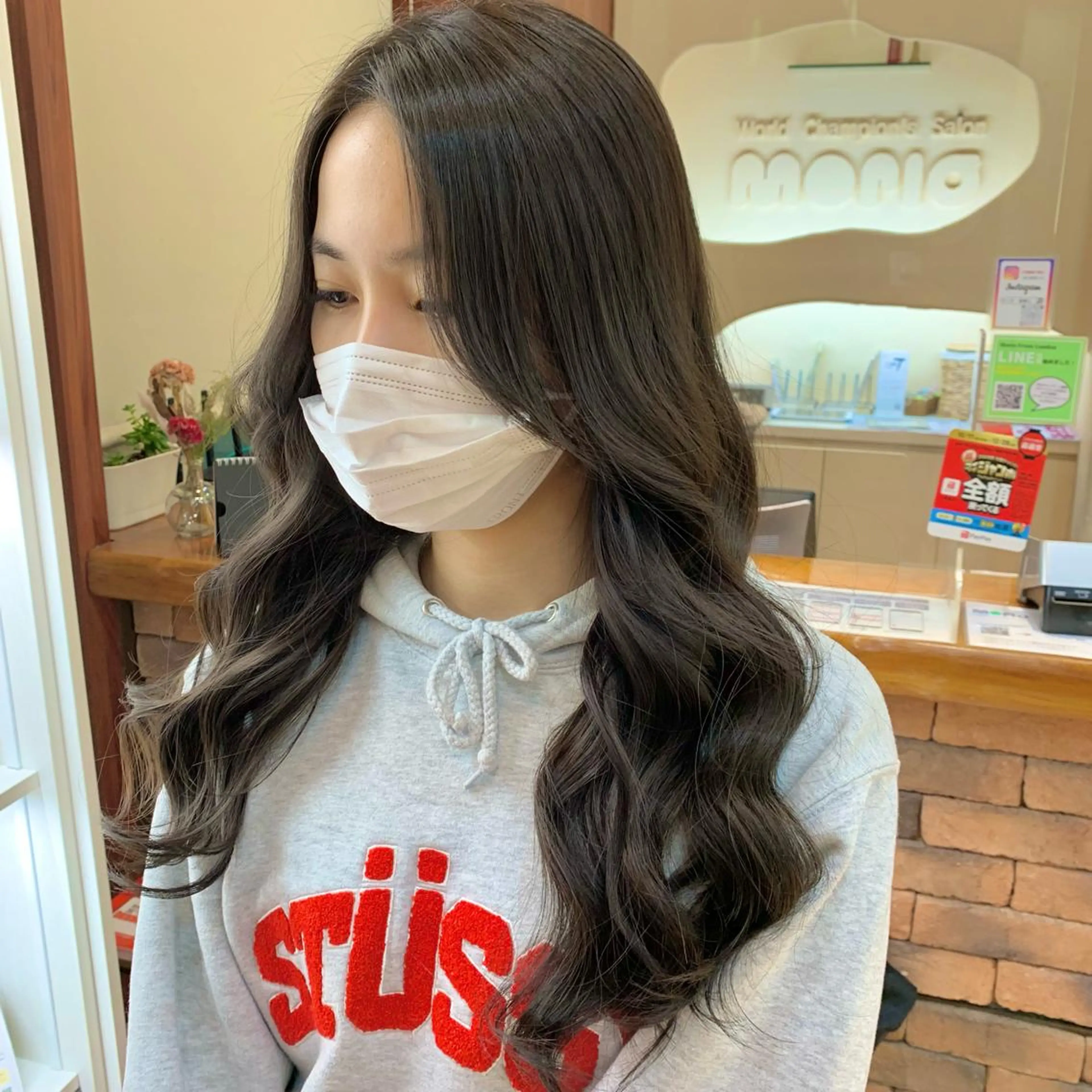 ロング くびれヘア 韓国風ヘア ワンホンヘア 安齋 大樹 /くびれショートのヘアスタイル