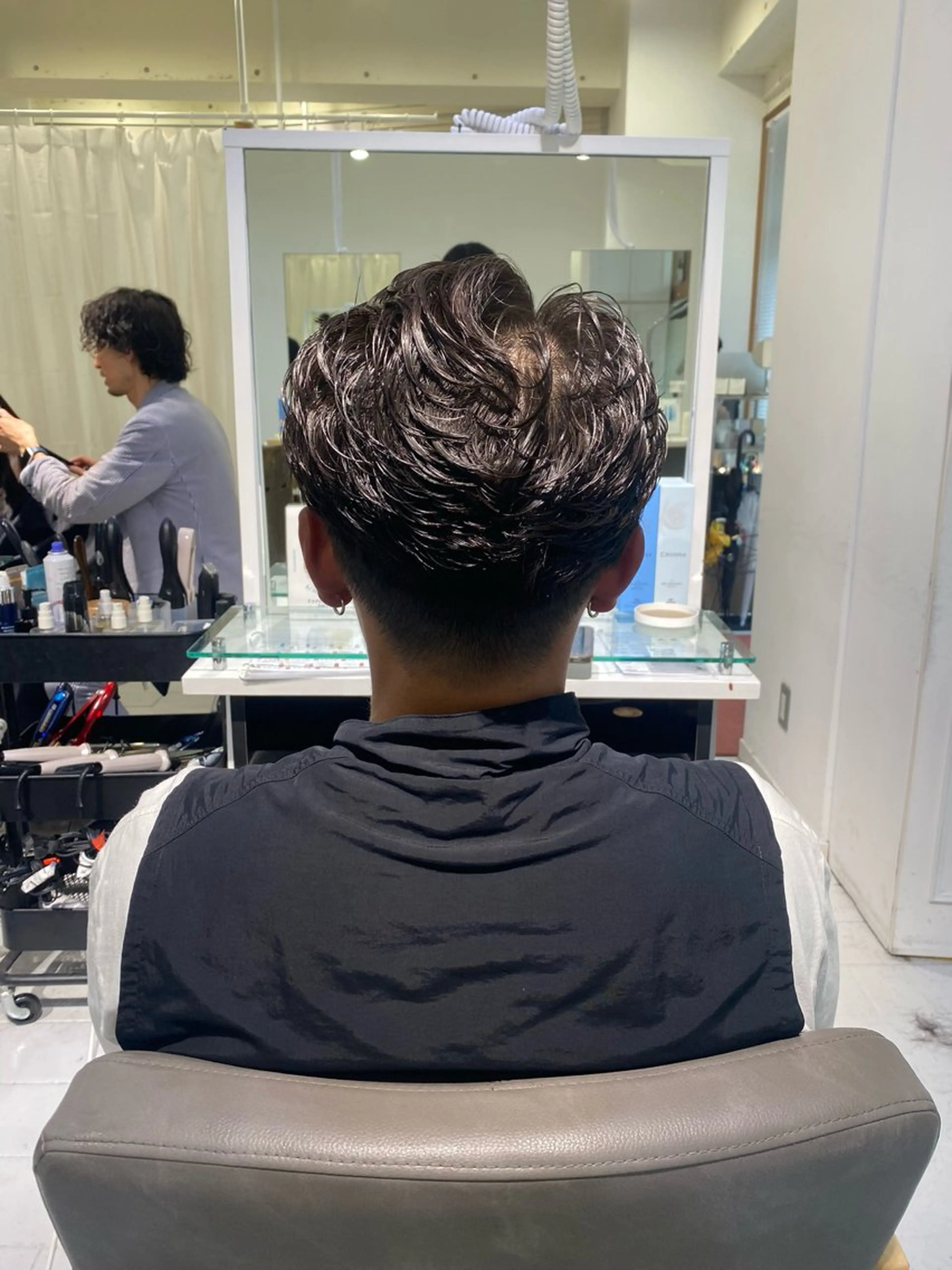 パーマ メンズ カット パーマ 🇰🇷韓国風カット 🇰🇷　鈴木海斗のヘアスタイル