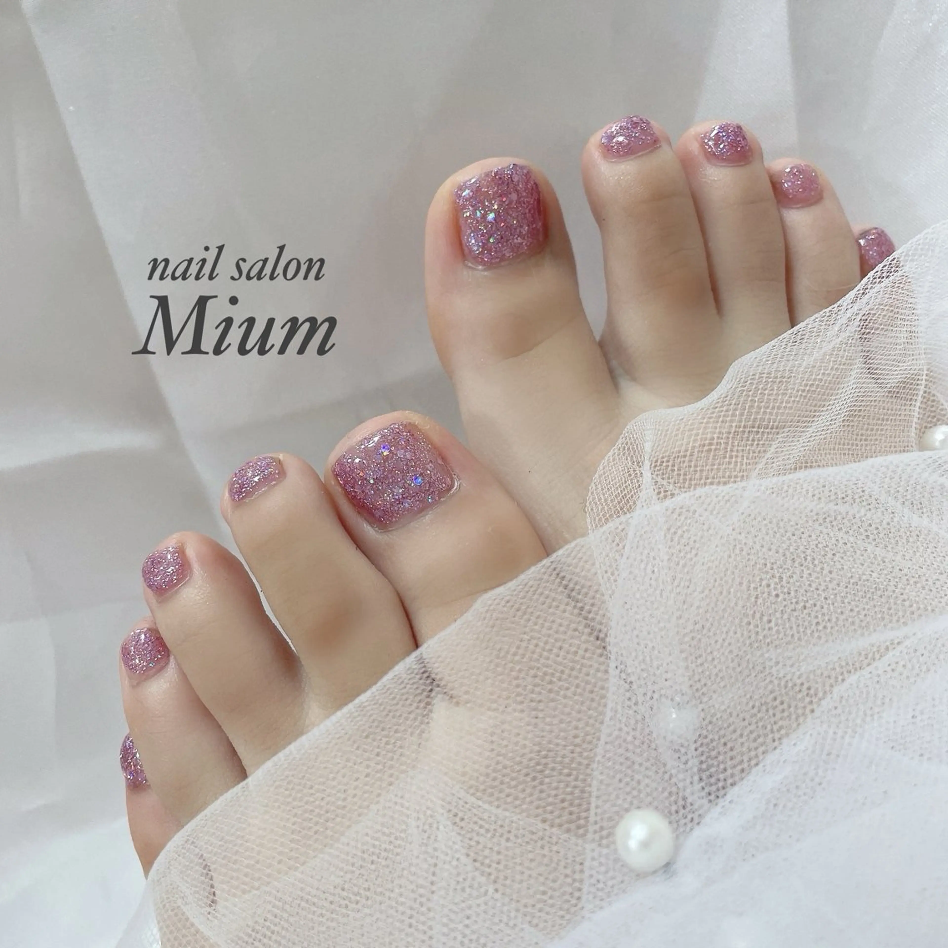 ネイル フットネイル nail salon Mium所属・nail salon Miumのネイルデザイン