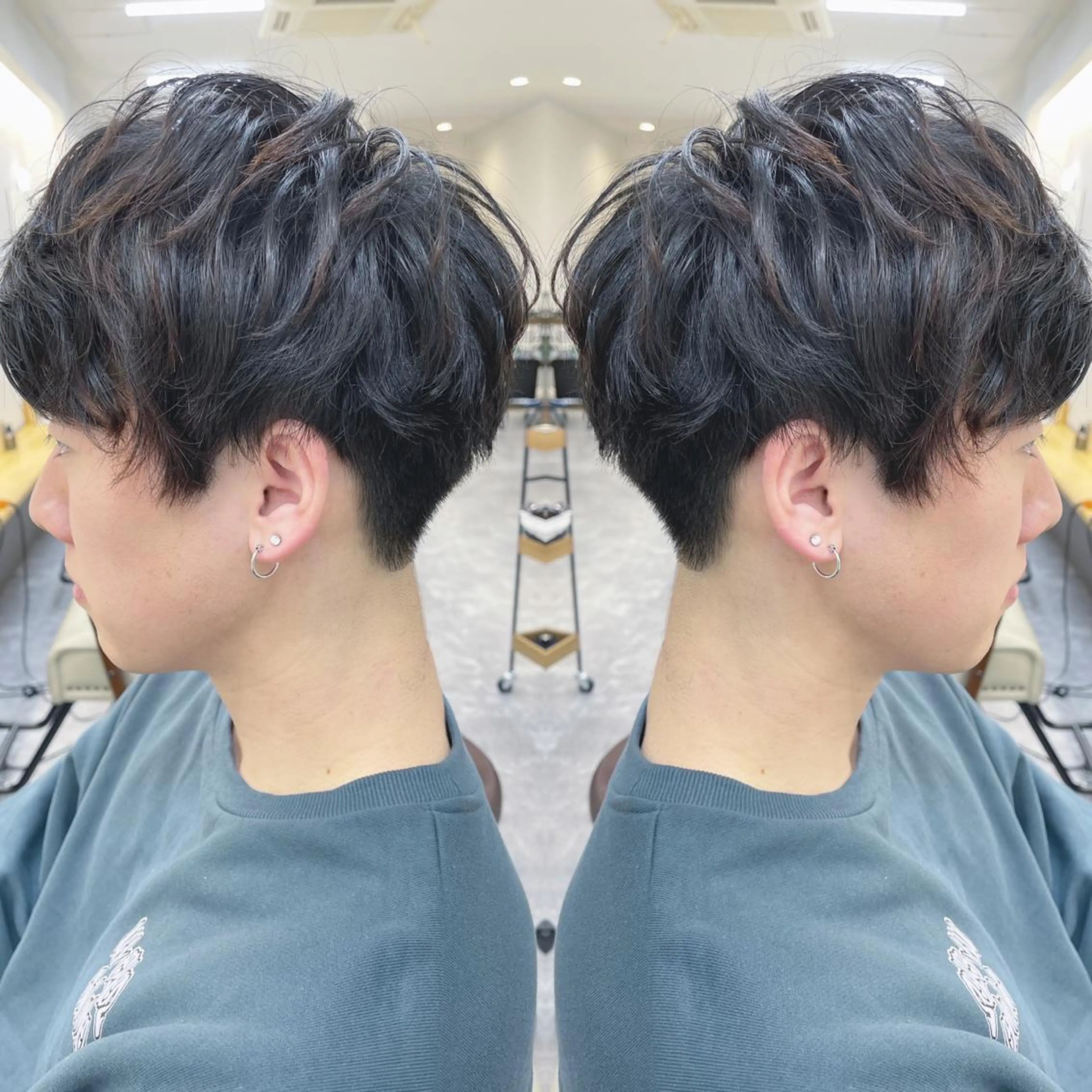 ショート カット パーマ H所属・H (エイチ) 烏丸御池店のヘアスタイル