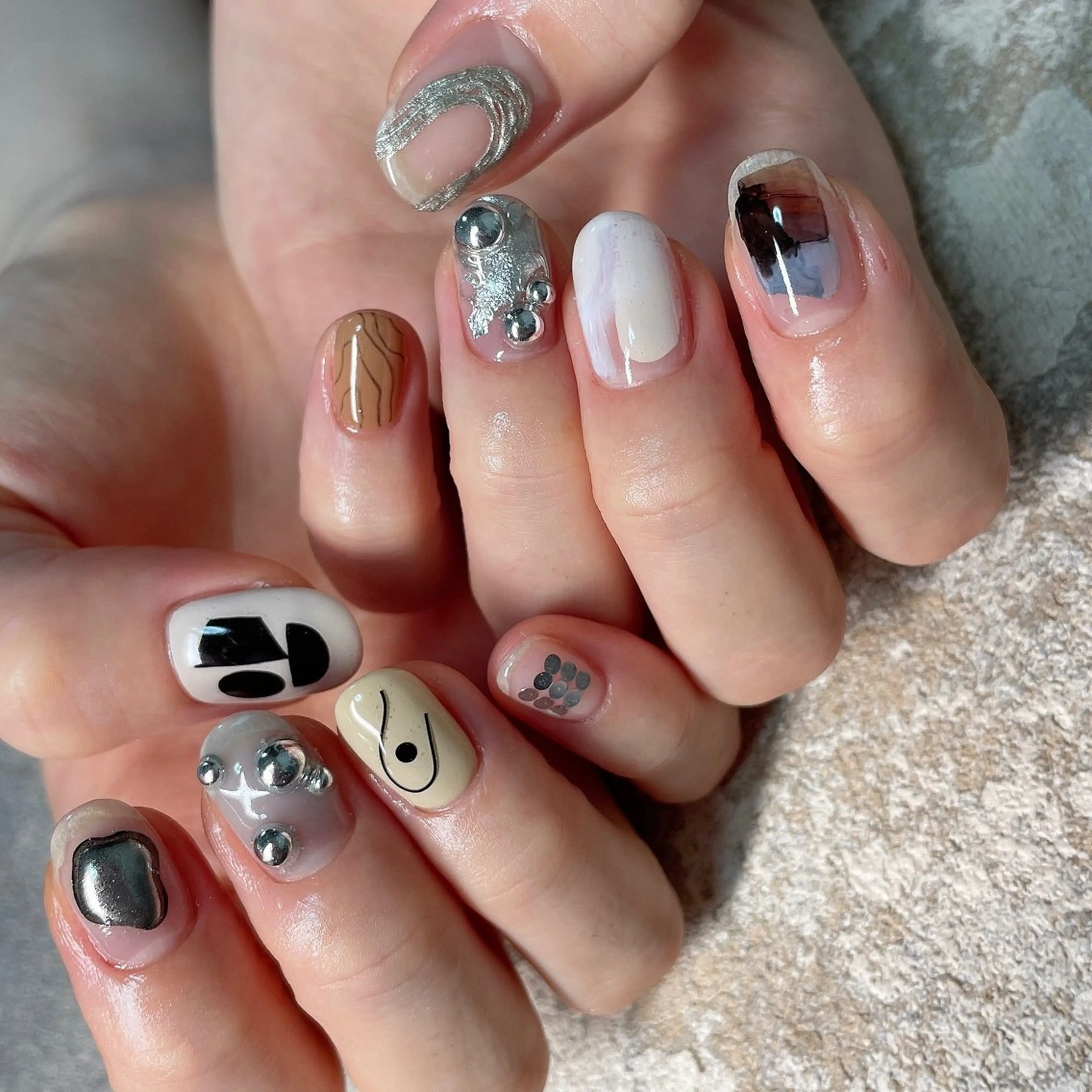 ネイル ハンドネイル lilbondir. chiharuのネイルデザイン