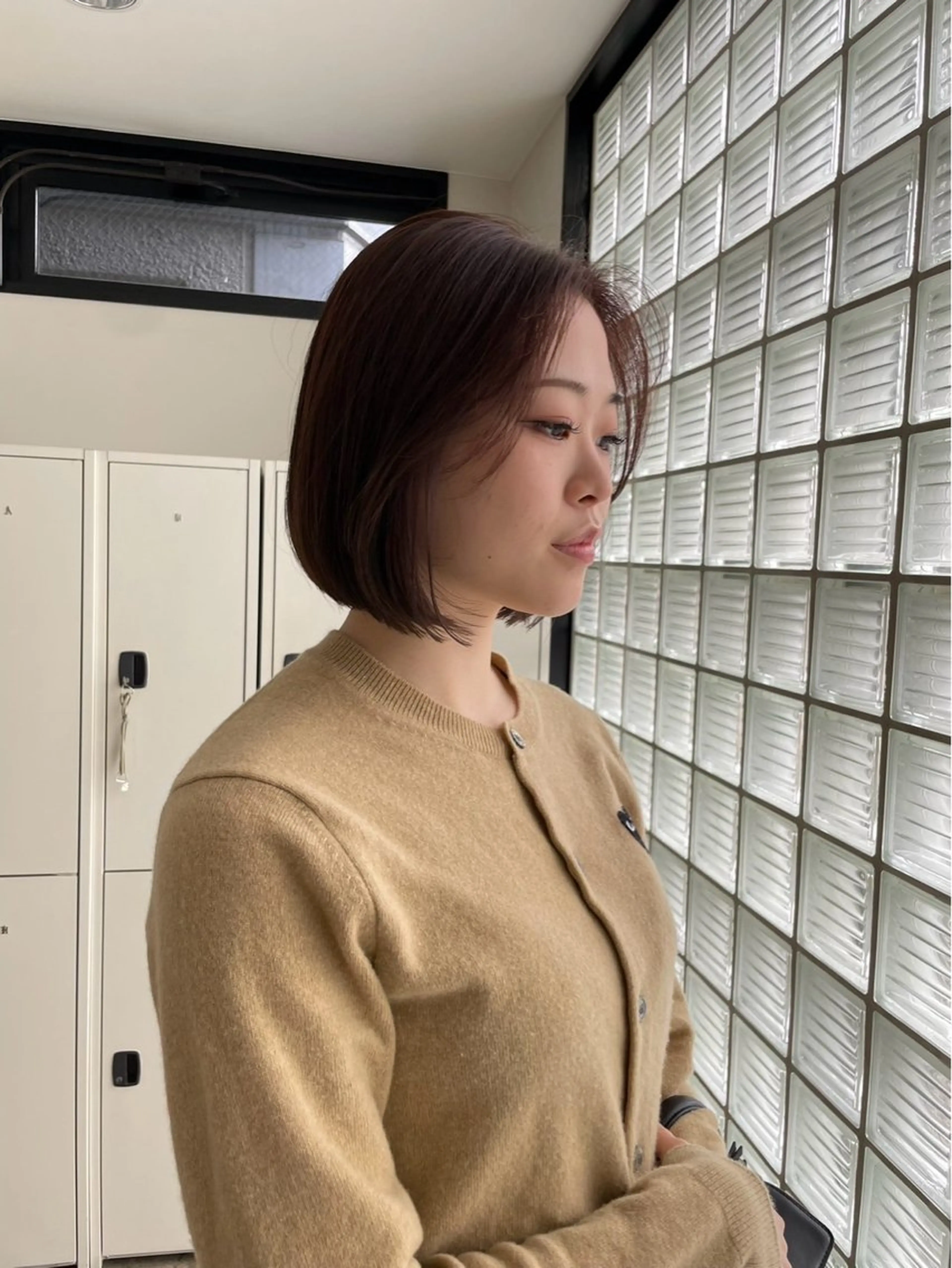 3センチ以上Bob cut +最高級aujuaトリートメントの写真