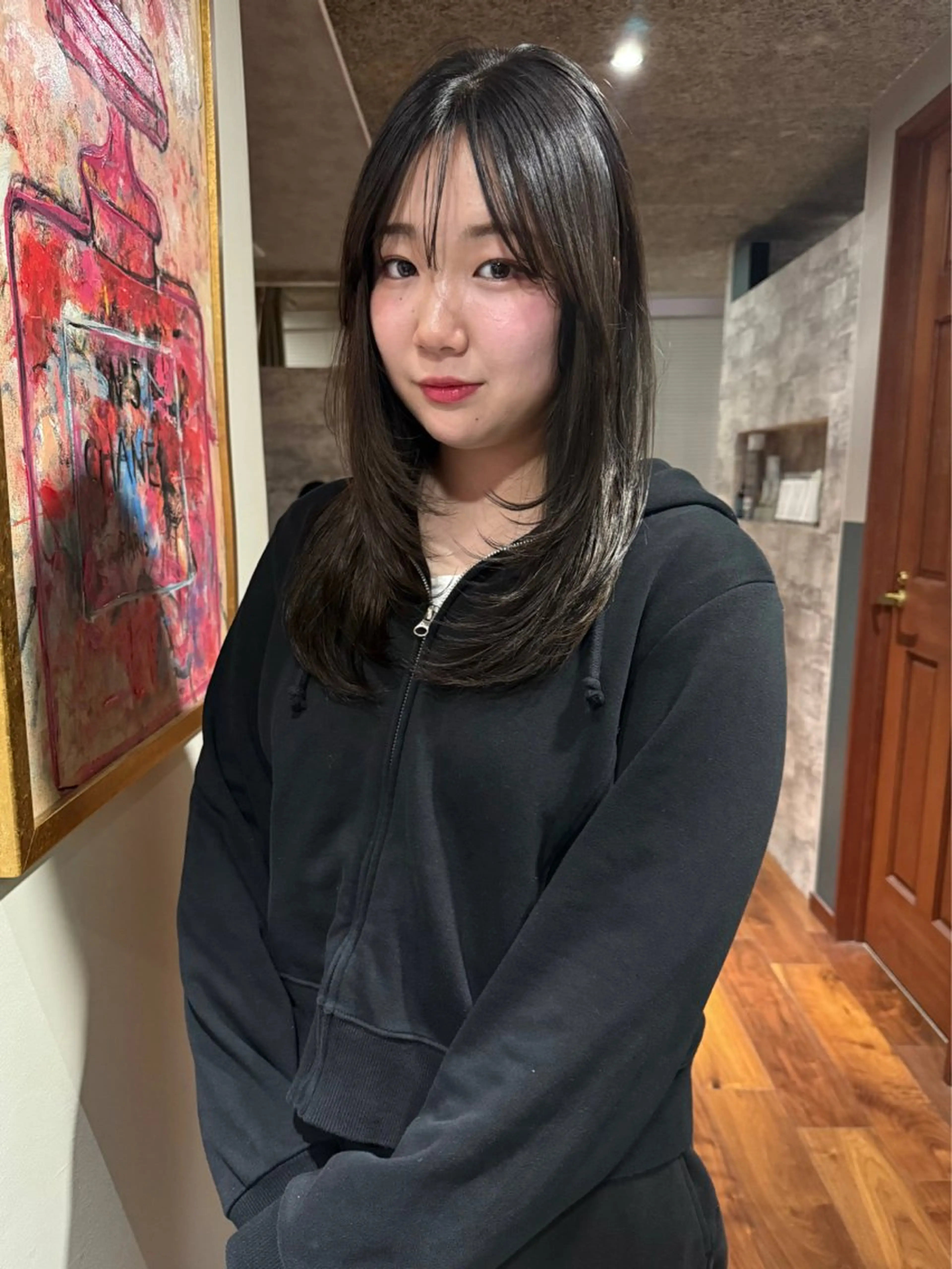 ミディアム カラー カット トリートメント mai / linoah˚✧のヘアスタイル