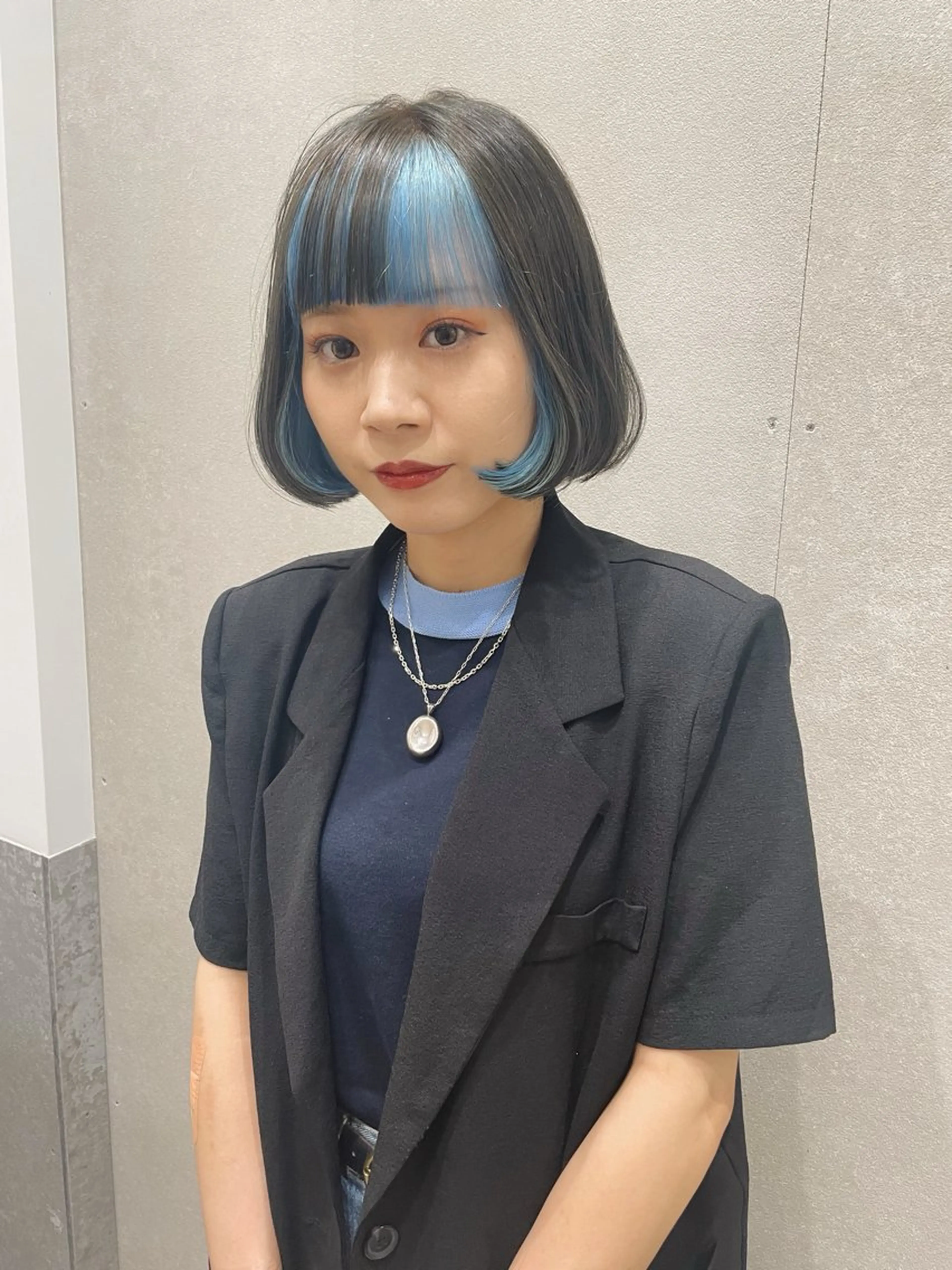 ショート カラー カット ヘアカラー トリートメント センスをお届けします 大谷将生INFPのヘアスタイル