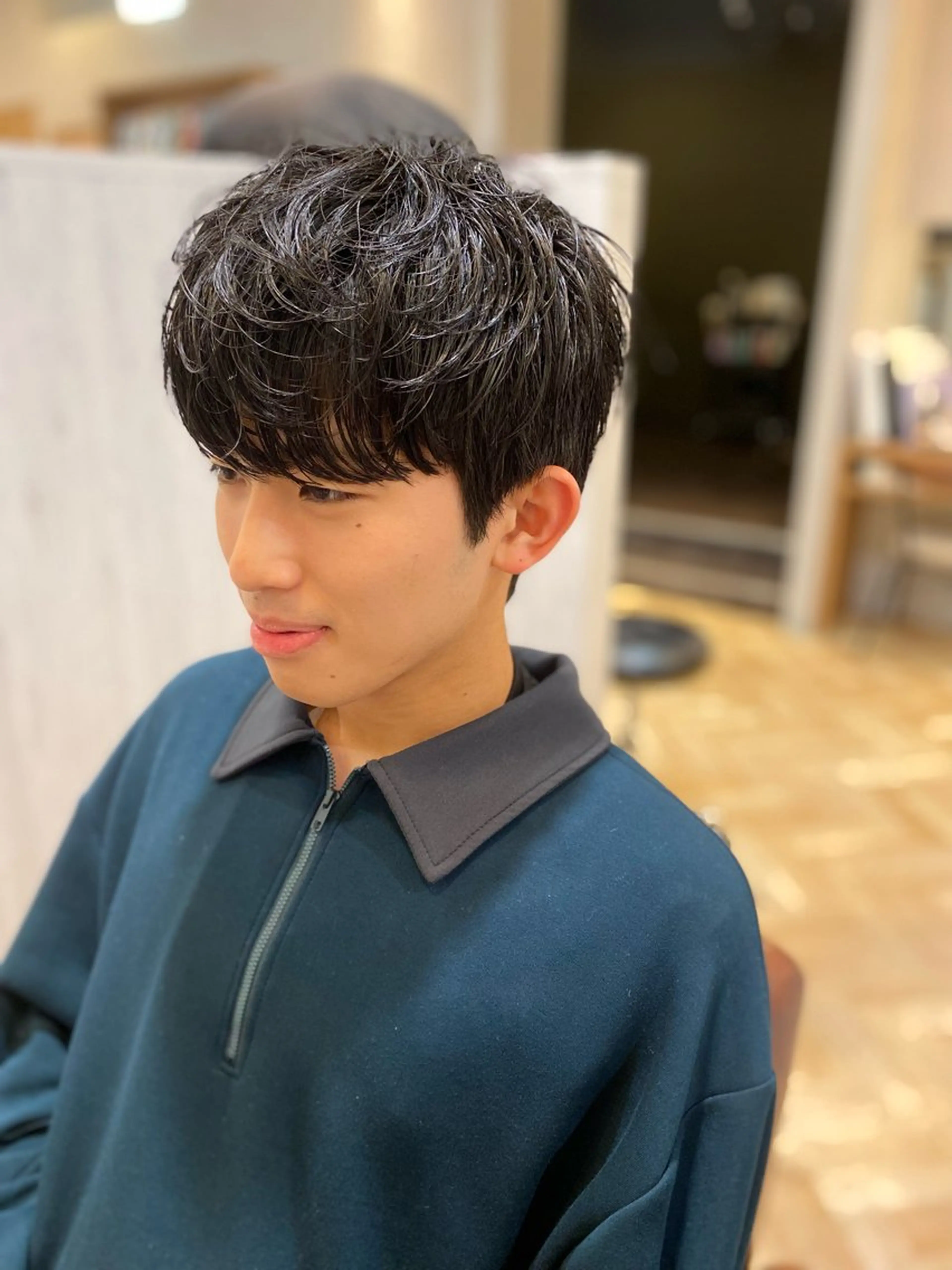 ショート メンズ 刈り上げ 齋藤 優のヘアスタイル