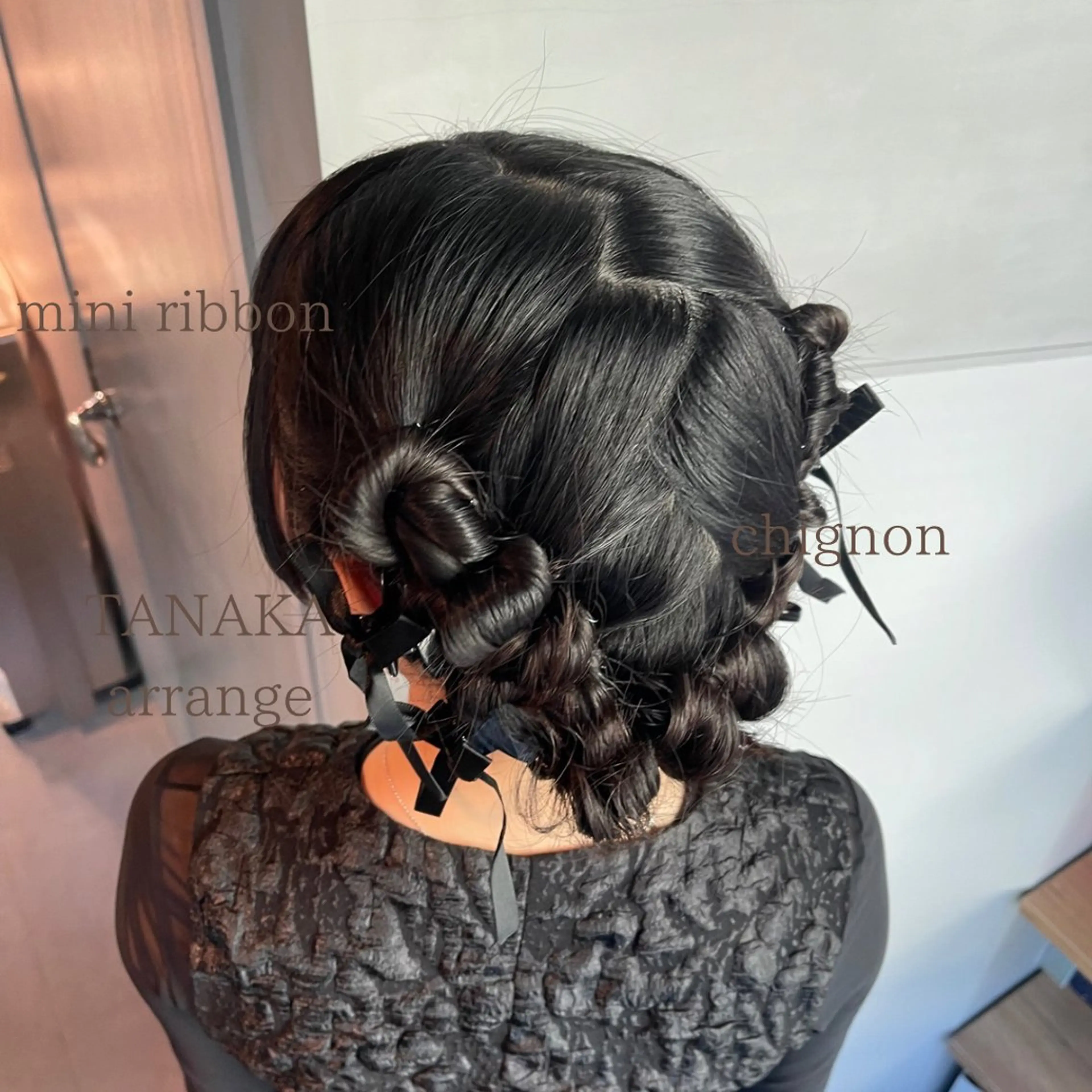 ヘアアレンジ ポニーテール 結婚式・ブライダル 卒業式のヘアスタイル ヘアセット charm《銀座》 ヘアセット/縮毛矯正のヘアスタイル