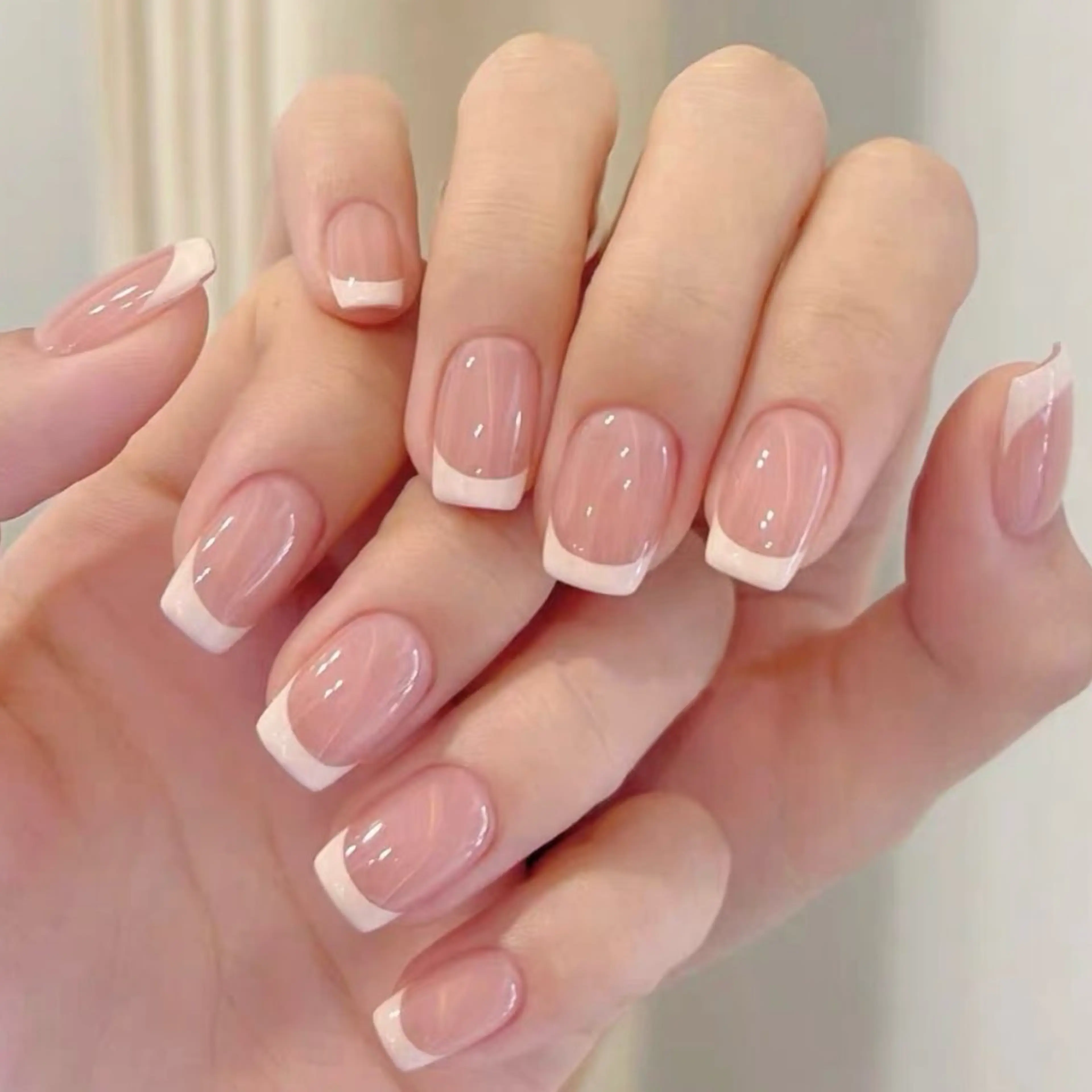 🎀自爪🎀フレンチネイル　オフありの写真