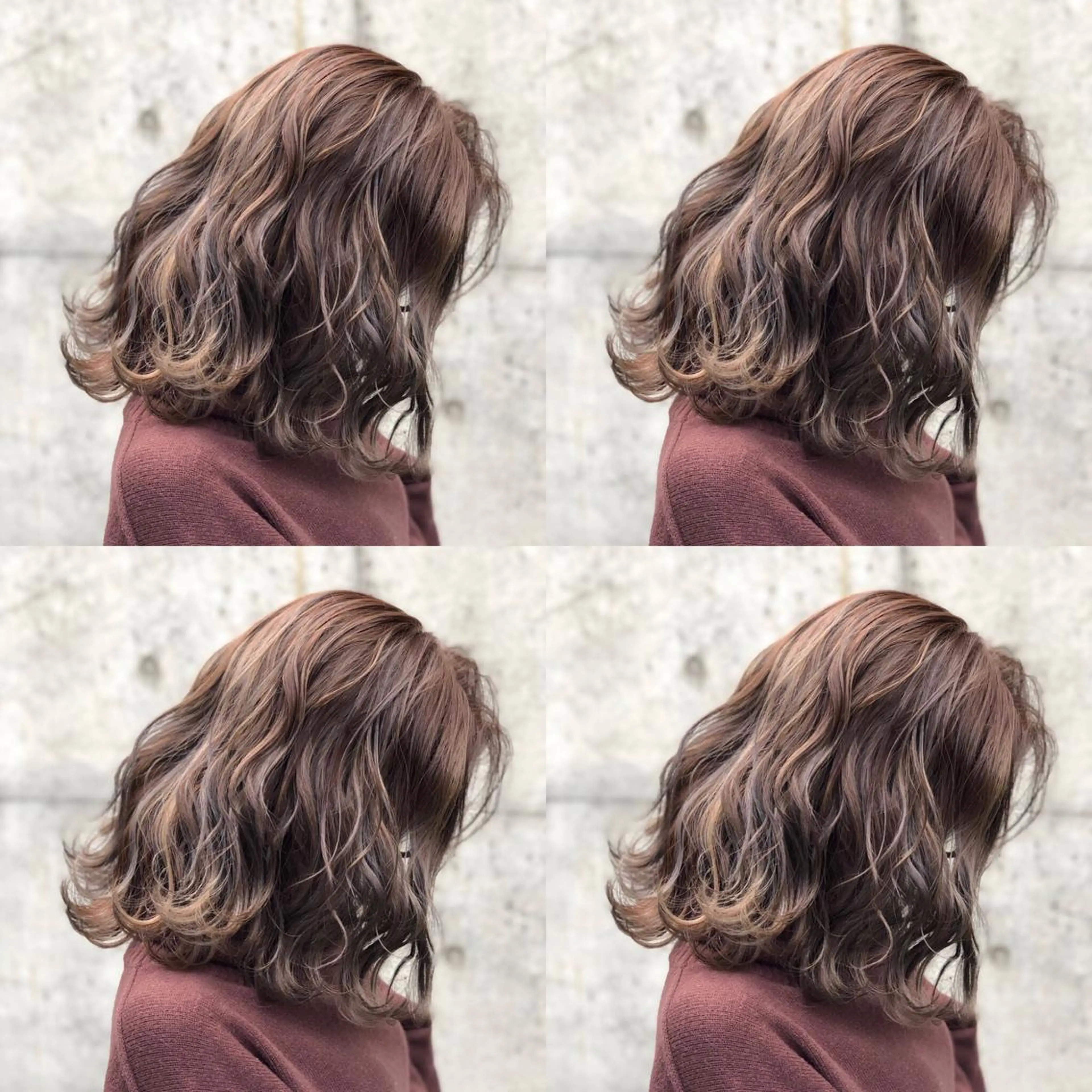 ショート カラー カット パーマ トリートメント ヘアセット メンズカット/波巻き TAKUMAのヘアスタイル