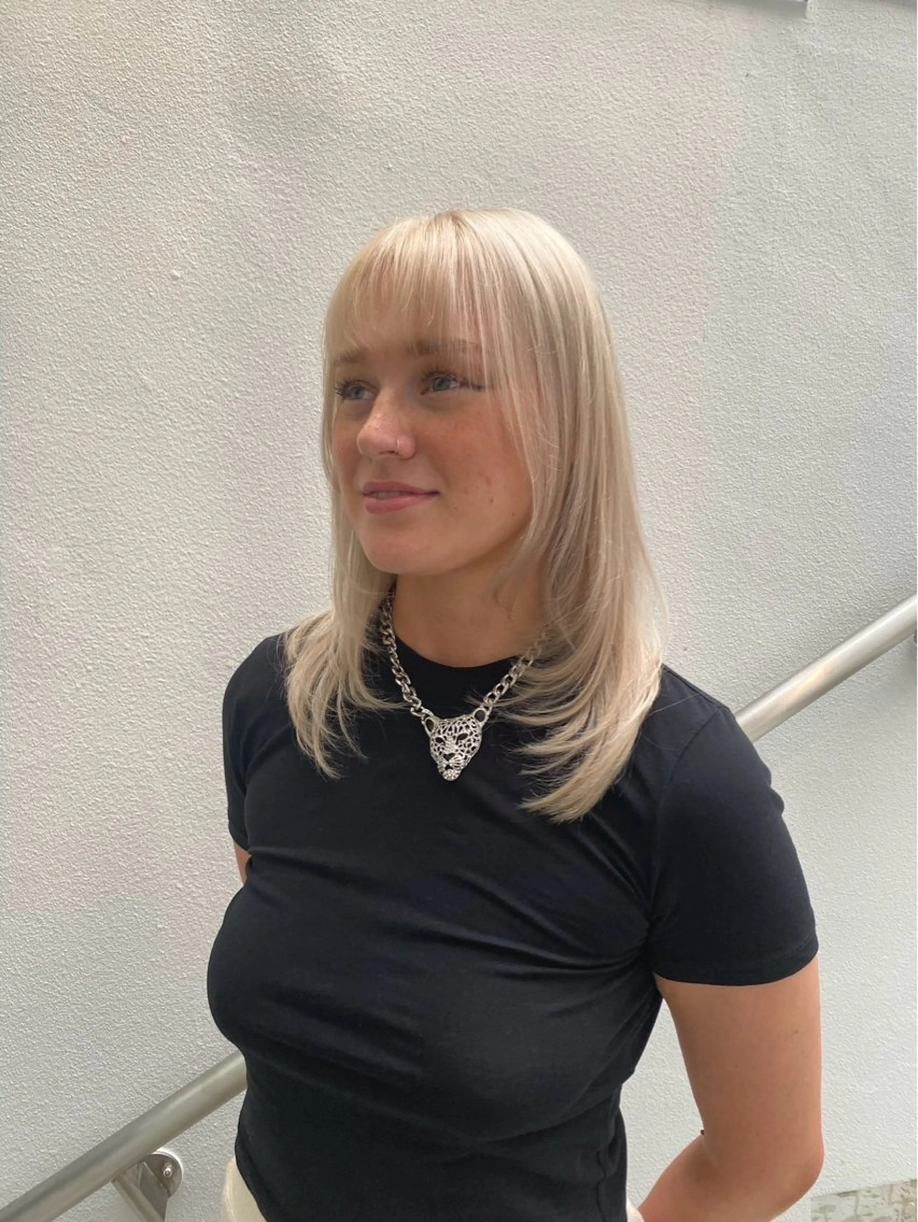 セミロング レイヤーカット レイヤー/艶髪/ 髪質改善/YUYAのヘアスタイル