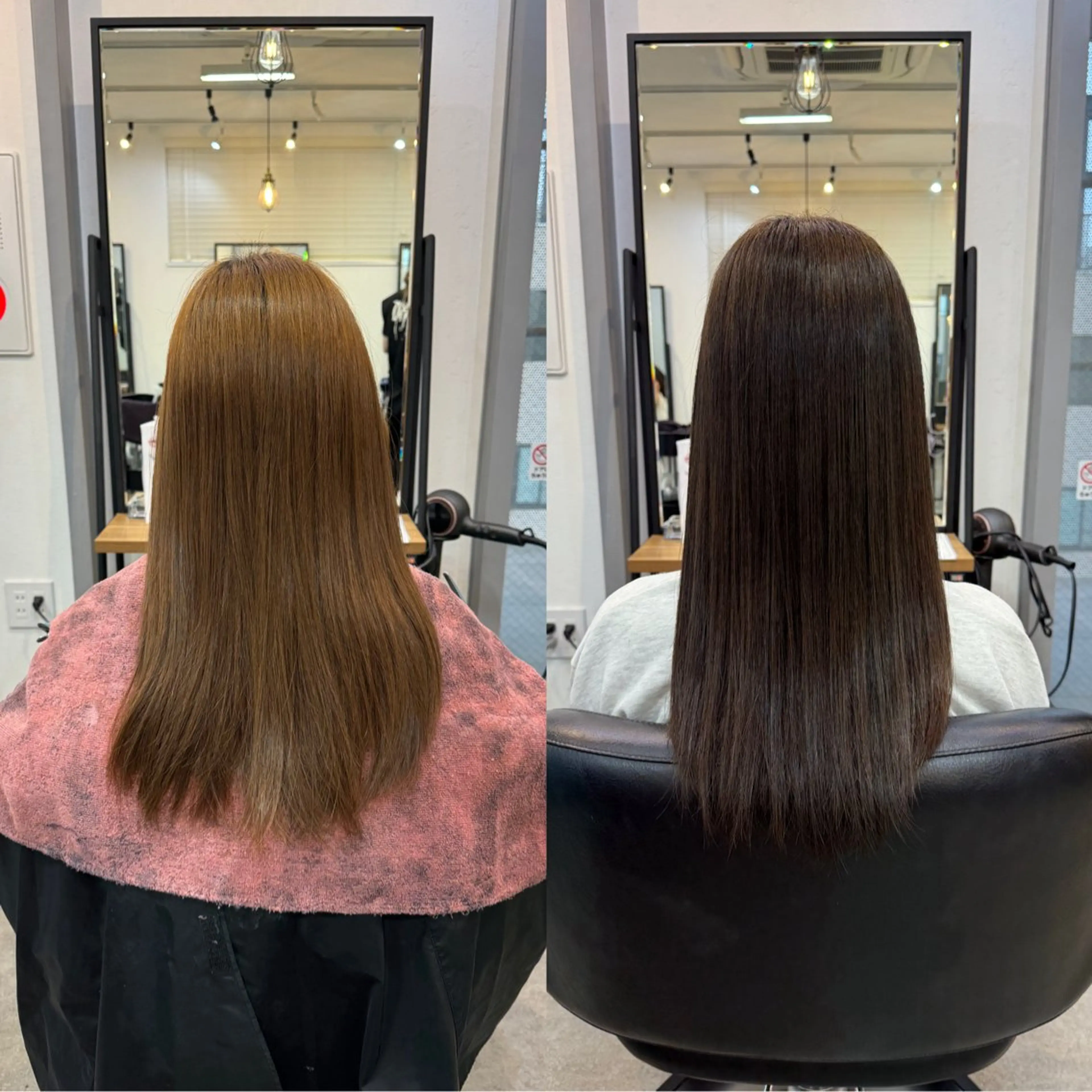 ロング カラー 髙橋 李里亜のヘアスタイル