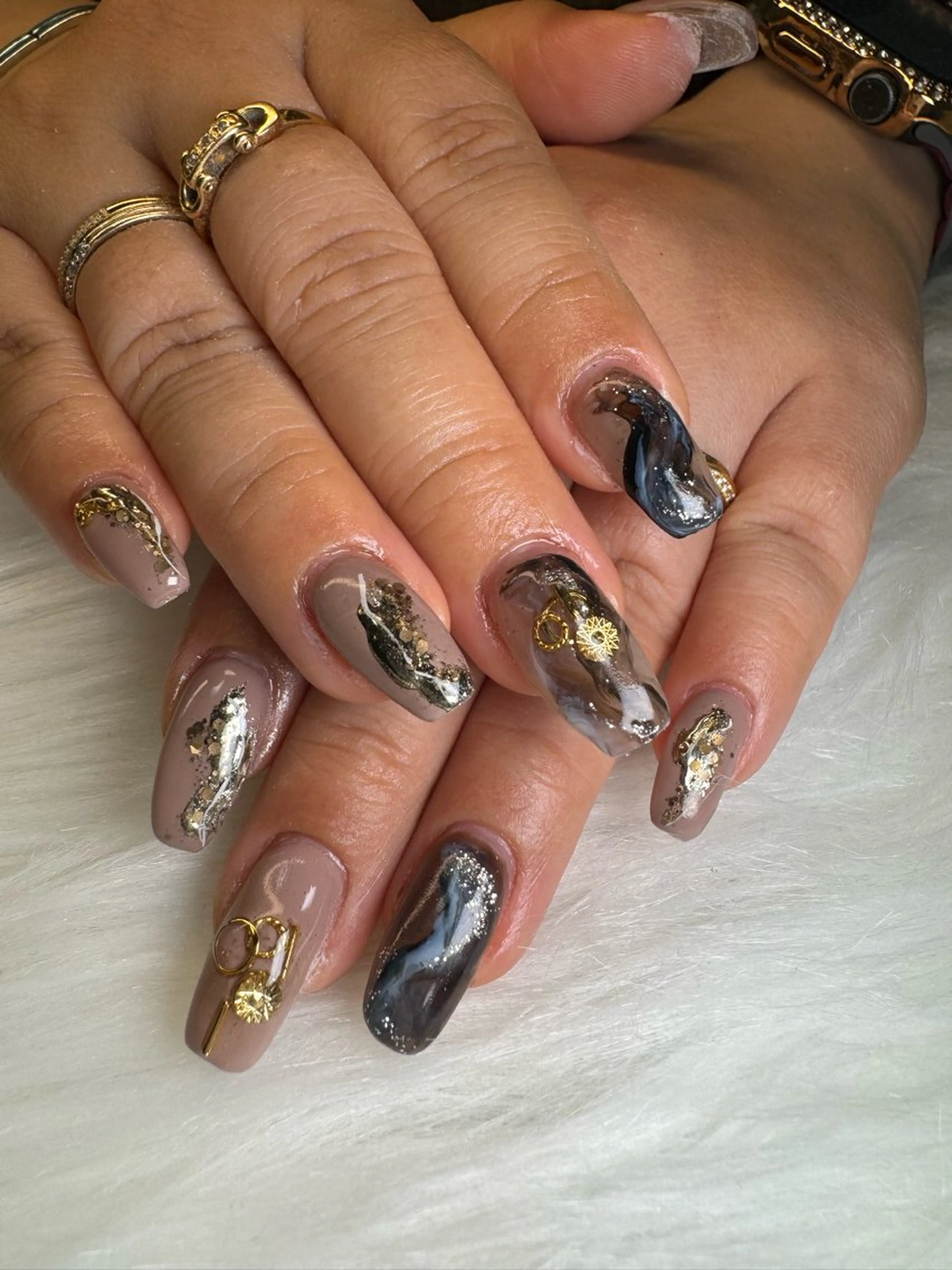 ネイル ハンドネイル YOUTH nails waxing所属・YOUTH natsumiのネイルデザイン