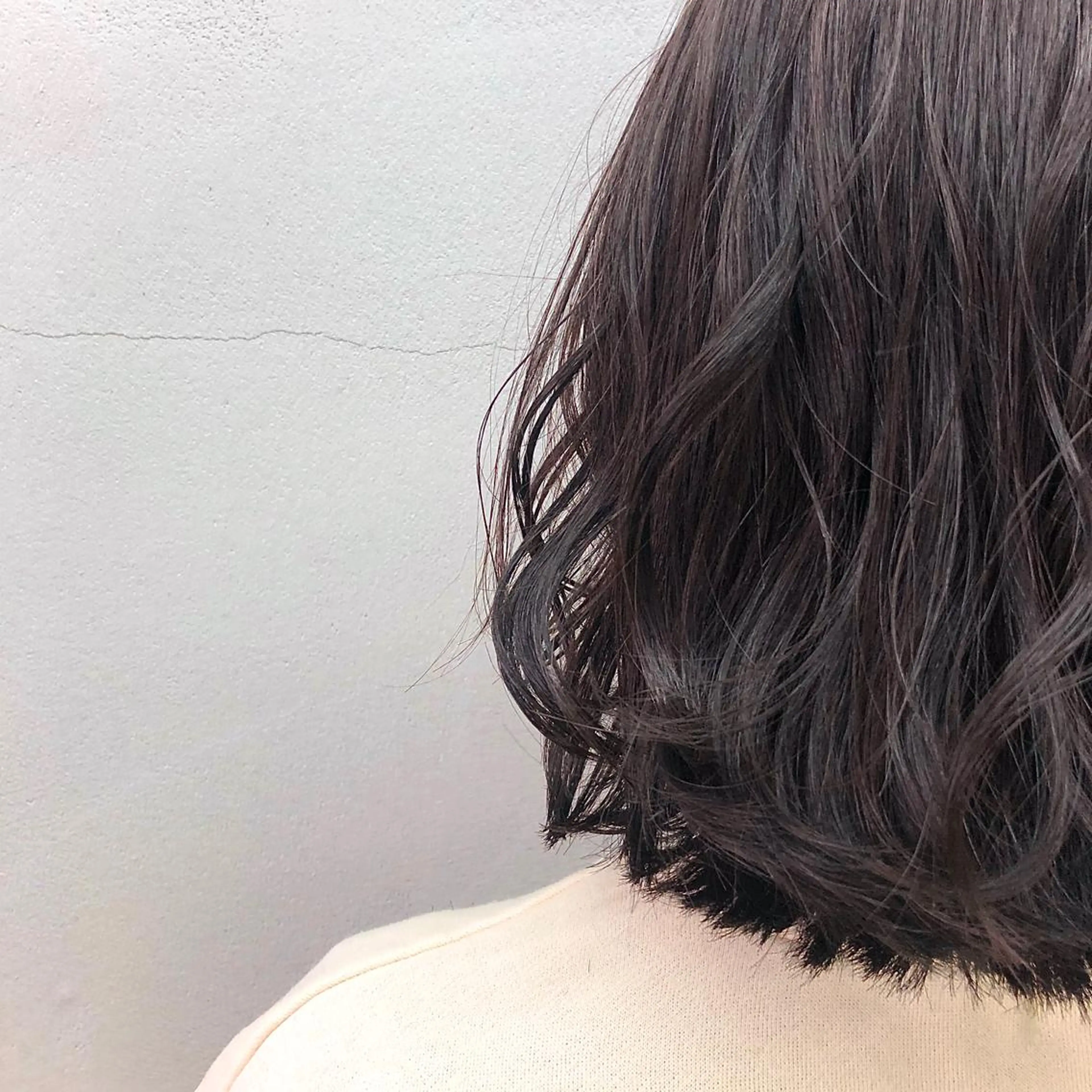 ショート カラー ラベンダーカラー N/デザインカラー 🌿ナギのヘアスタイル