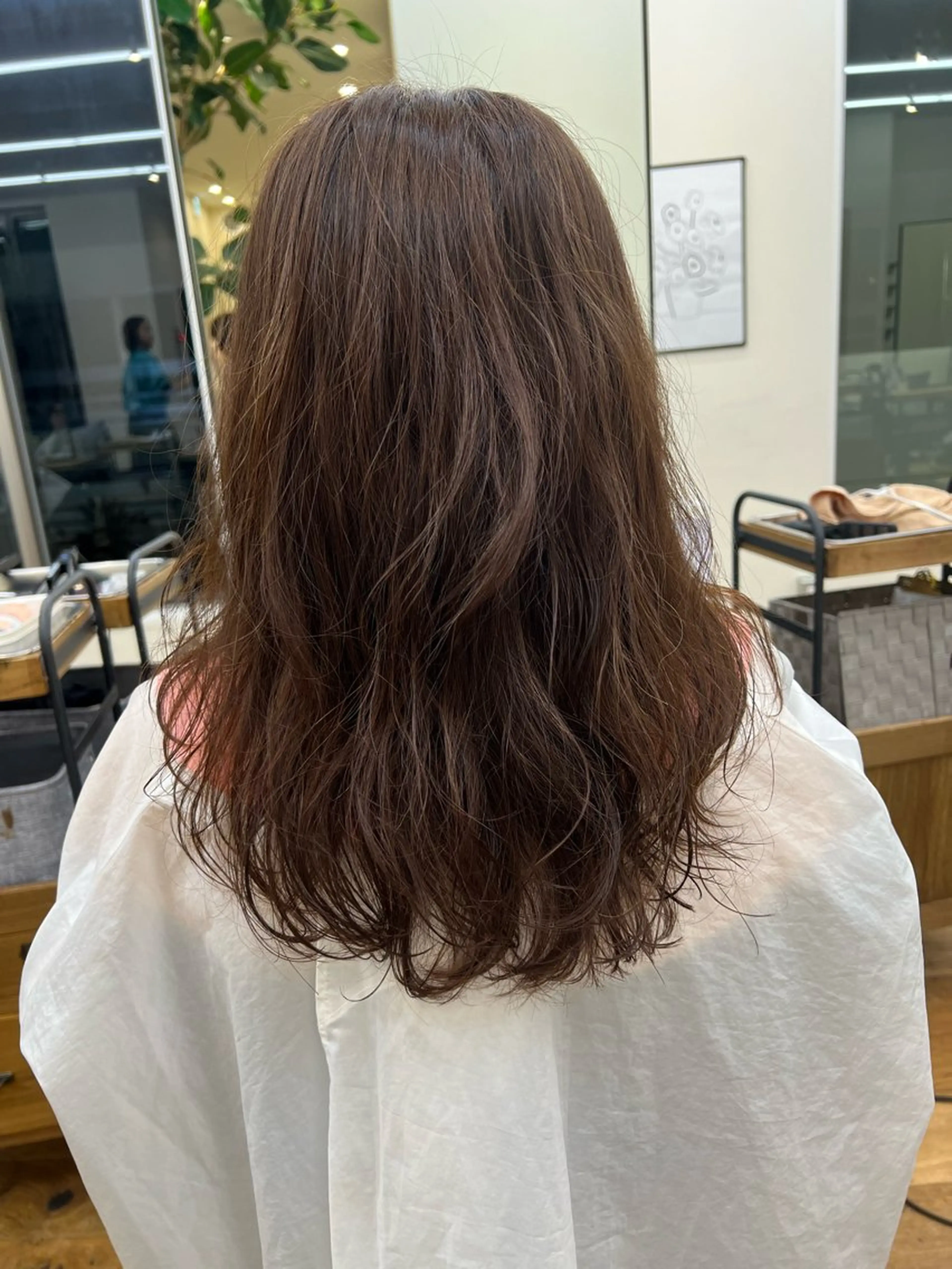 セミロング パーマ パーマ トリートメント 🐋湊 ゆうき /レイヤーカット🫧のヘアスタイル