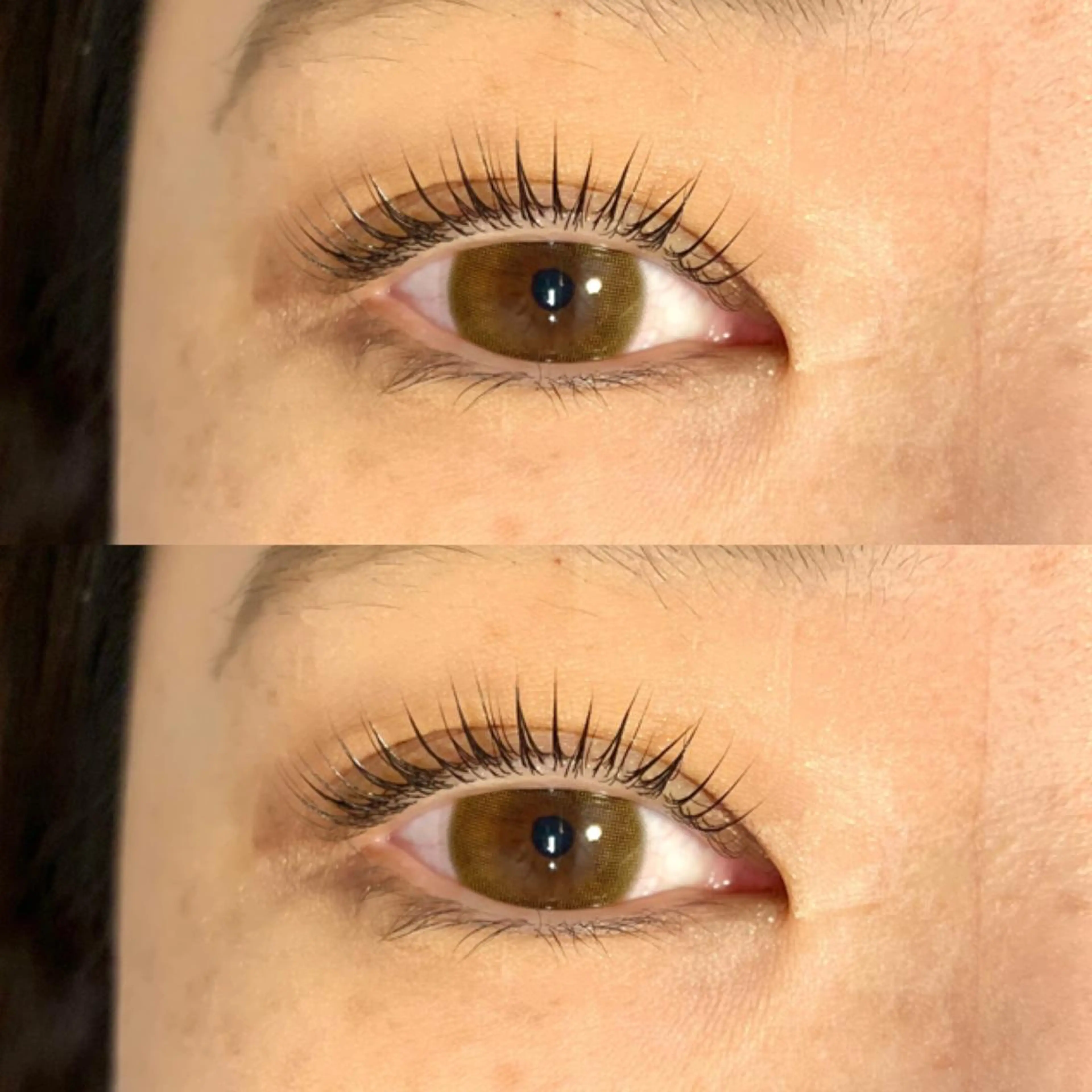 マツエク・マツパ パリジェンヌラッシュリフト BLUE EYES Ebisutaniのマツエク・マツパデザイン