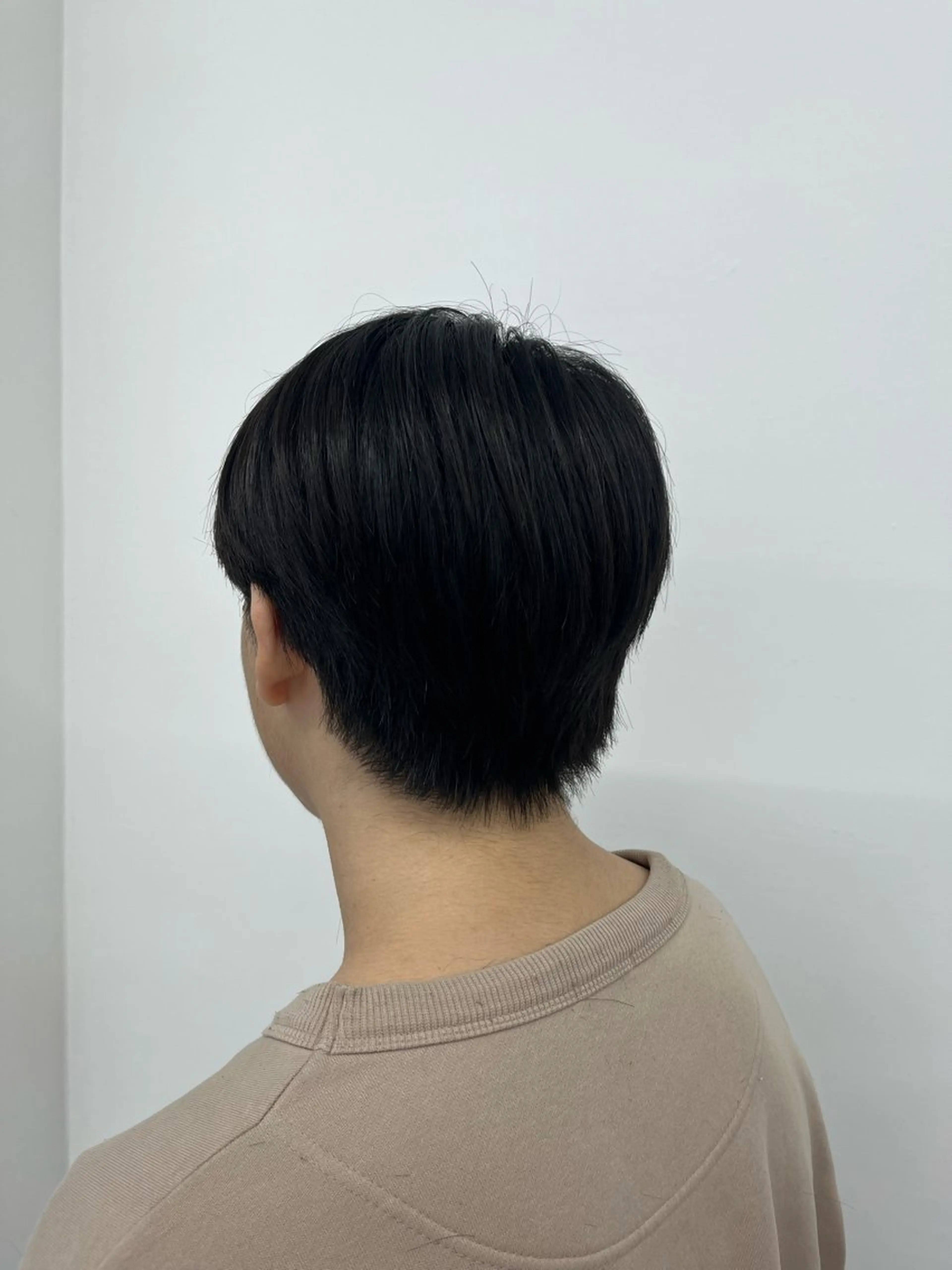 ショート 韓国風ヘア あらいしほ✩.*˚ メンズカットのヘアスタイル