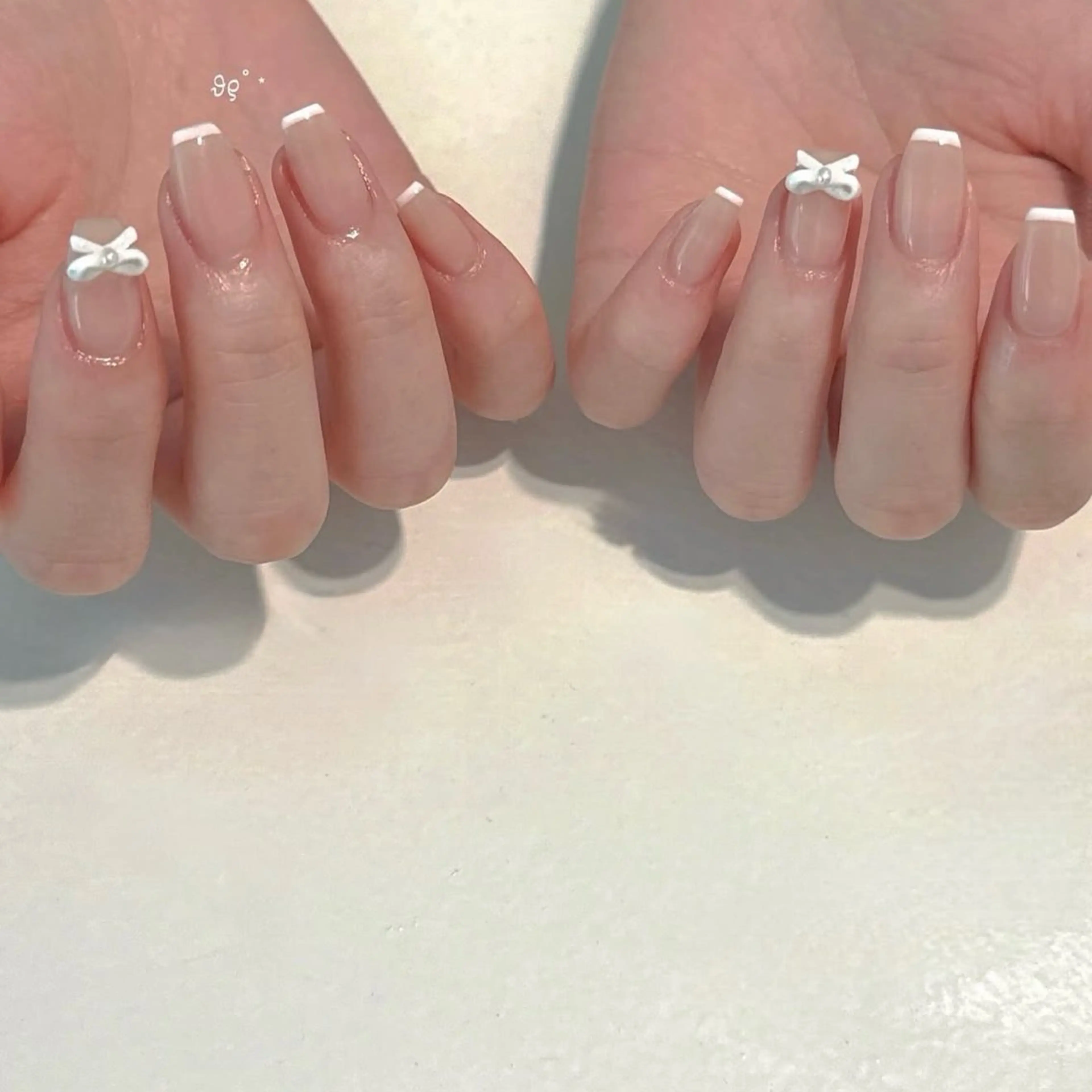 ネイル アートネイル チークネイル 韓国ネイル シンプルネイル ワンホンネイル ハンドネイル Lala Nails所属・Lala Nailsのネイルデザイン