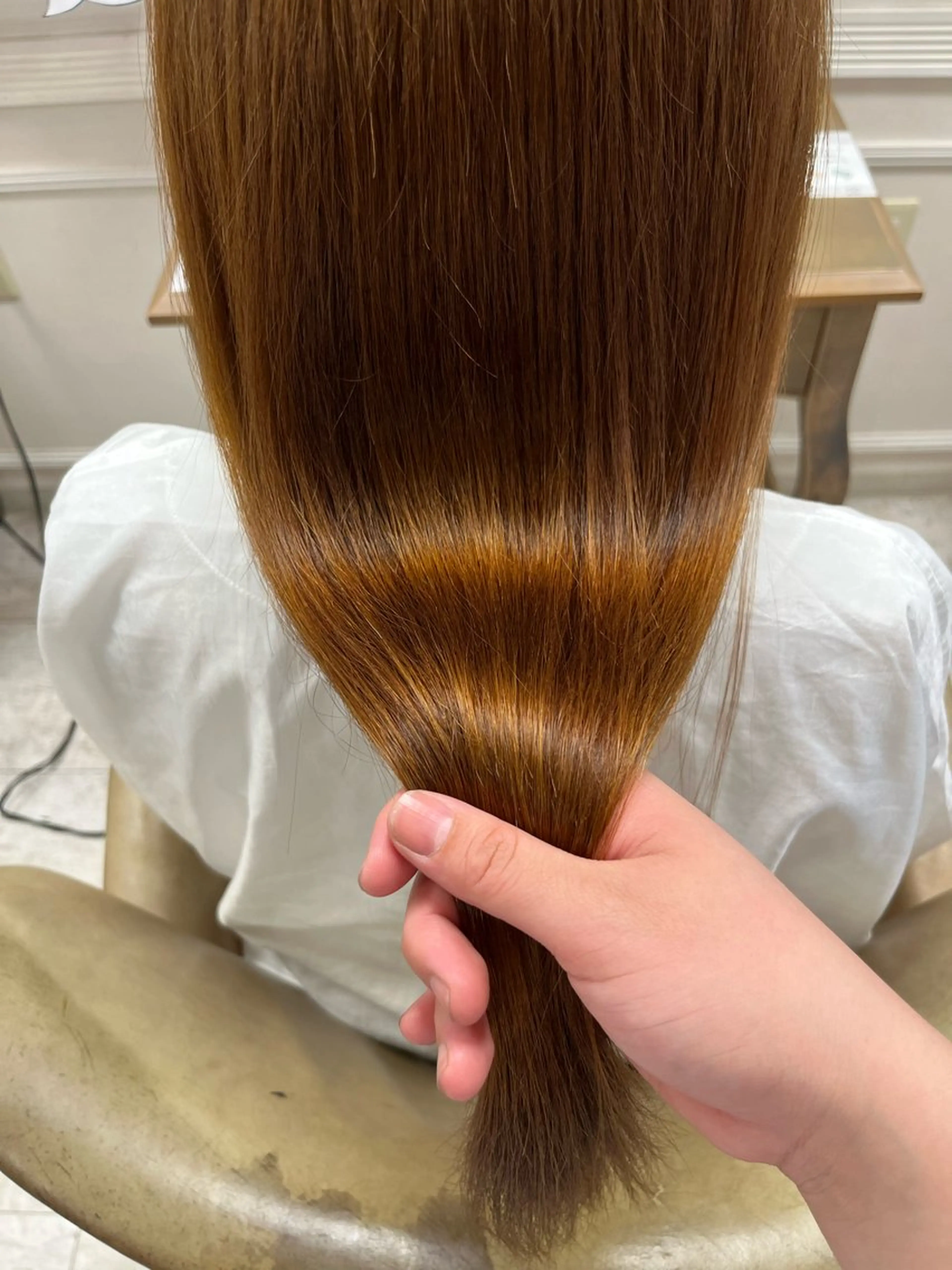 ロング 髪質改善 縮毛矯正 中村 由布紀のヘアスタイル
