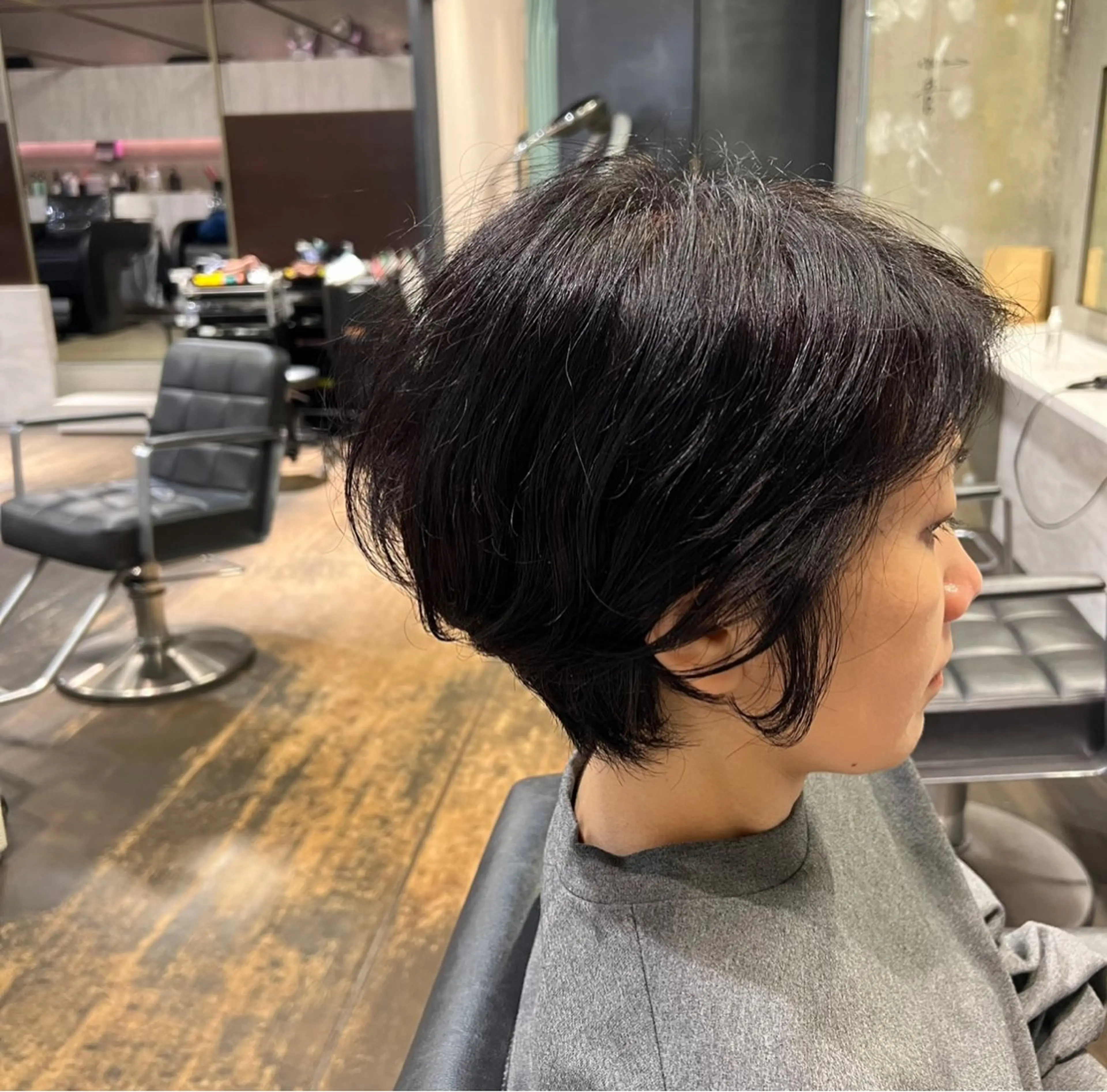 ショート パーマ ROBBY所属・松井美樹/似合わせ ガーリー・韓国のヘアスタイル